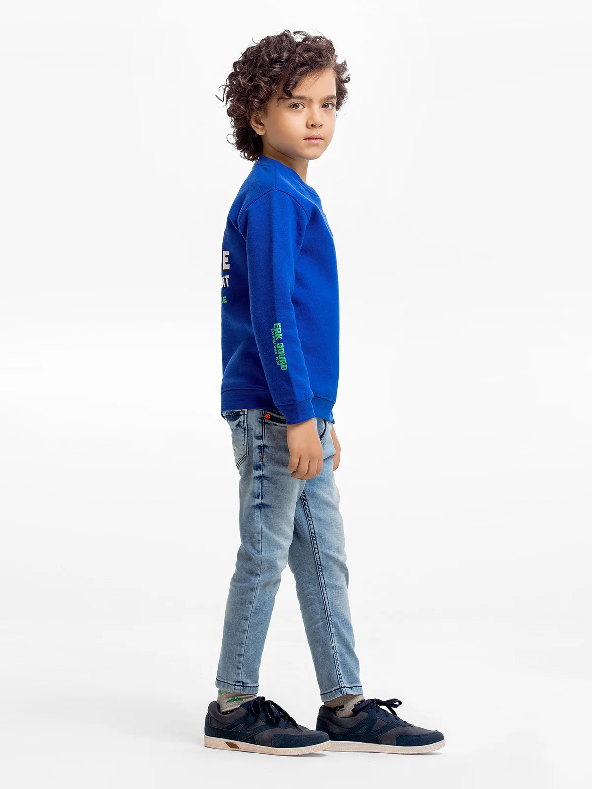 Crew Neck Graphic Sweatshirt - EBTSS23-002 - Image 3