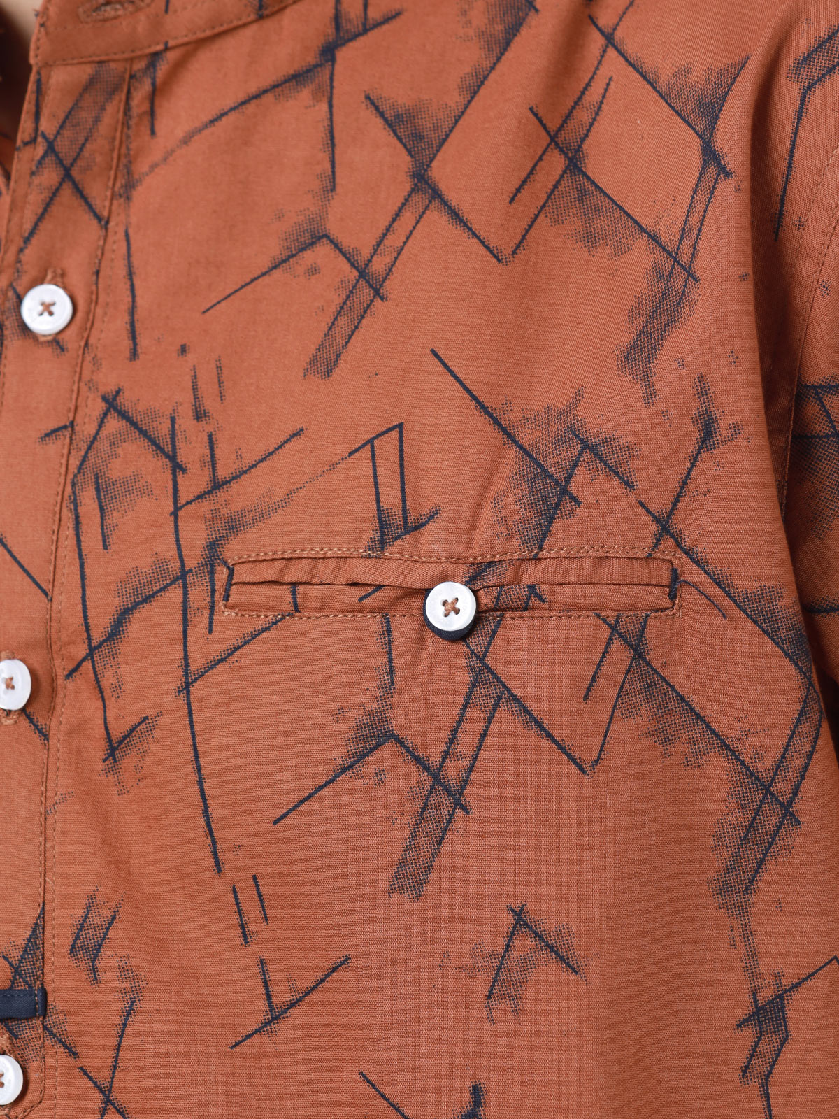 Half Sleeves Printed Shirt - EBTS22-27455 - Image 4