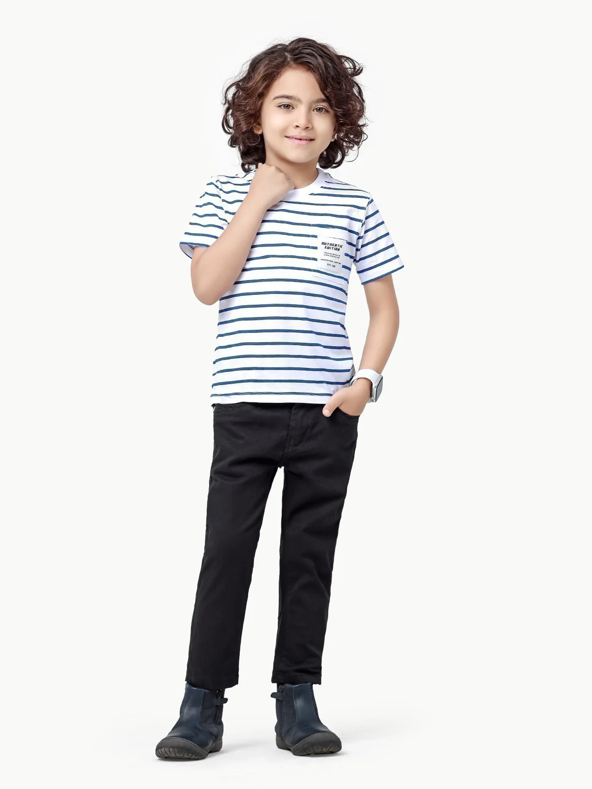 Striped Tee - EBTTS23-017 - Image 2