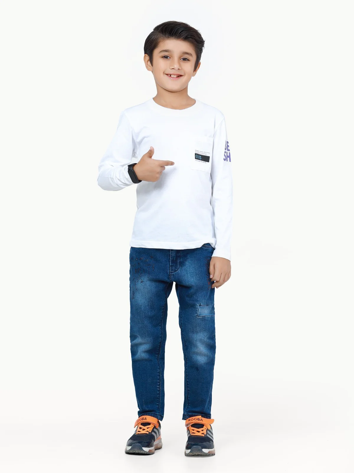 Full Sleeves Graphic Tee - EBTGF22-008 - Image 2