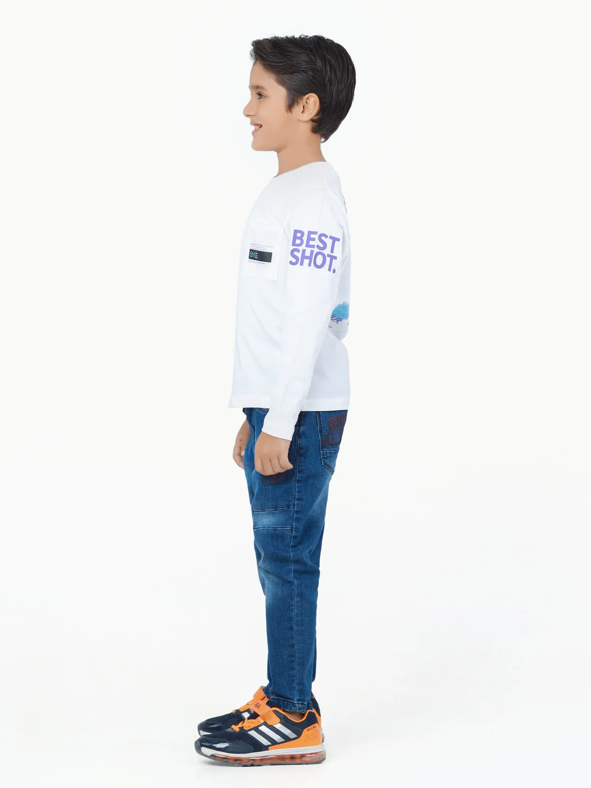 Full Sleeves Graphic Tee - EBTGF22-008 - Image 3