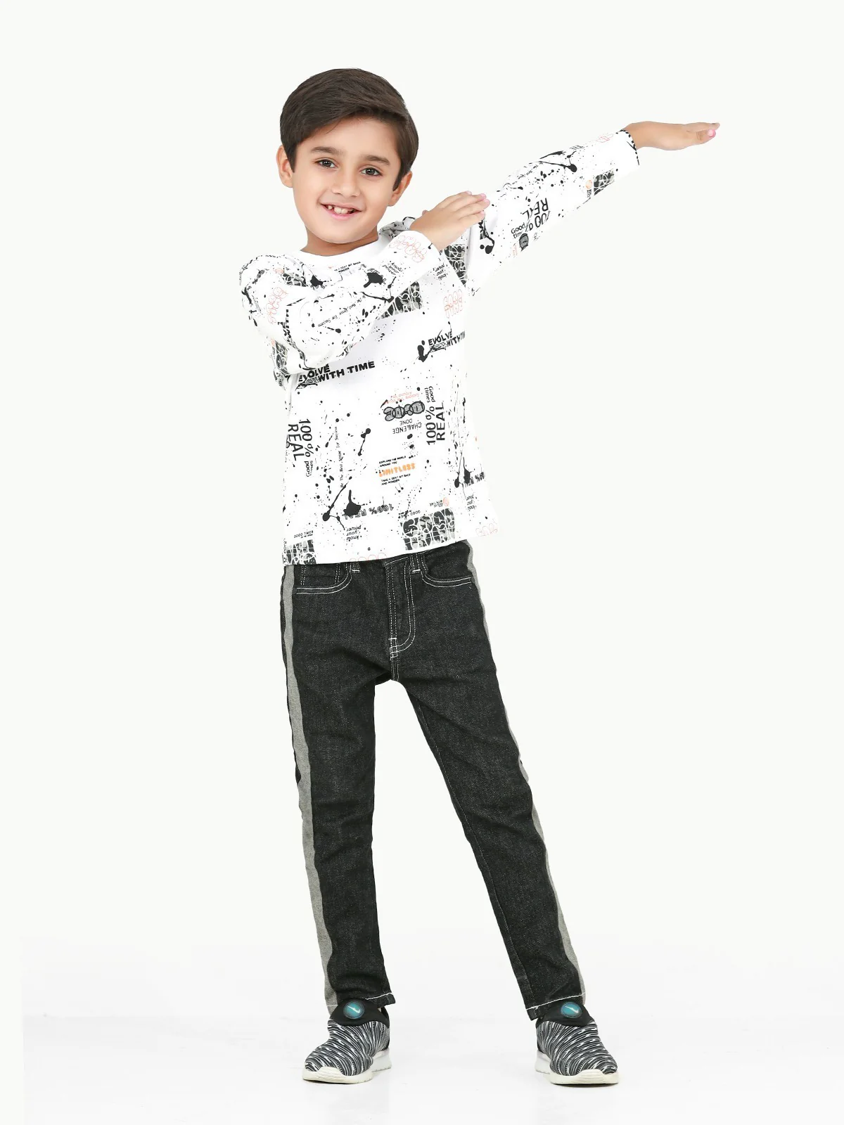 Full Sleeves All Over Print Tee - EBTGF22-009 - Image 2
