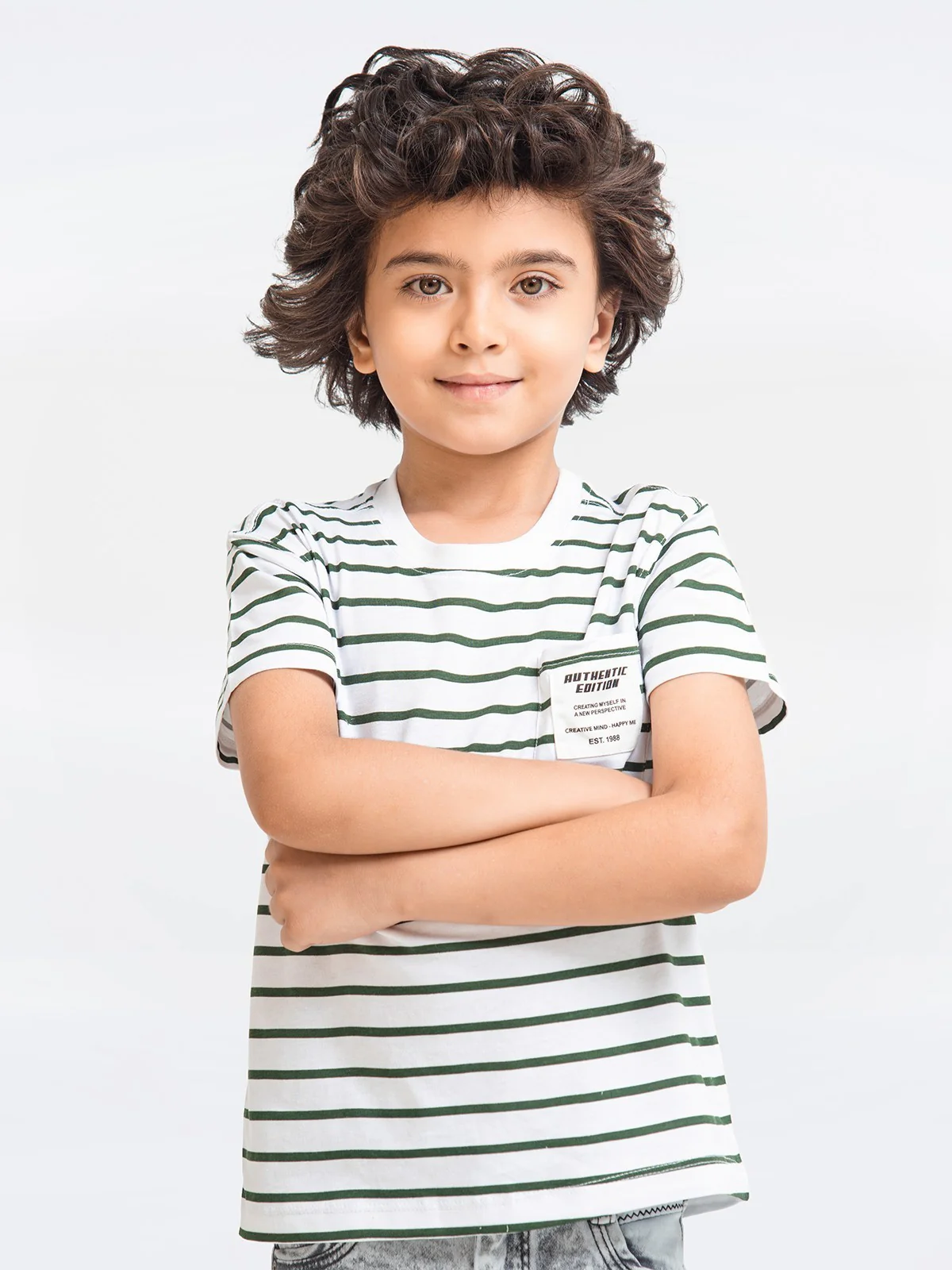 Striped Tee - EBTTS23-018 - Image 2