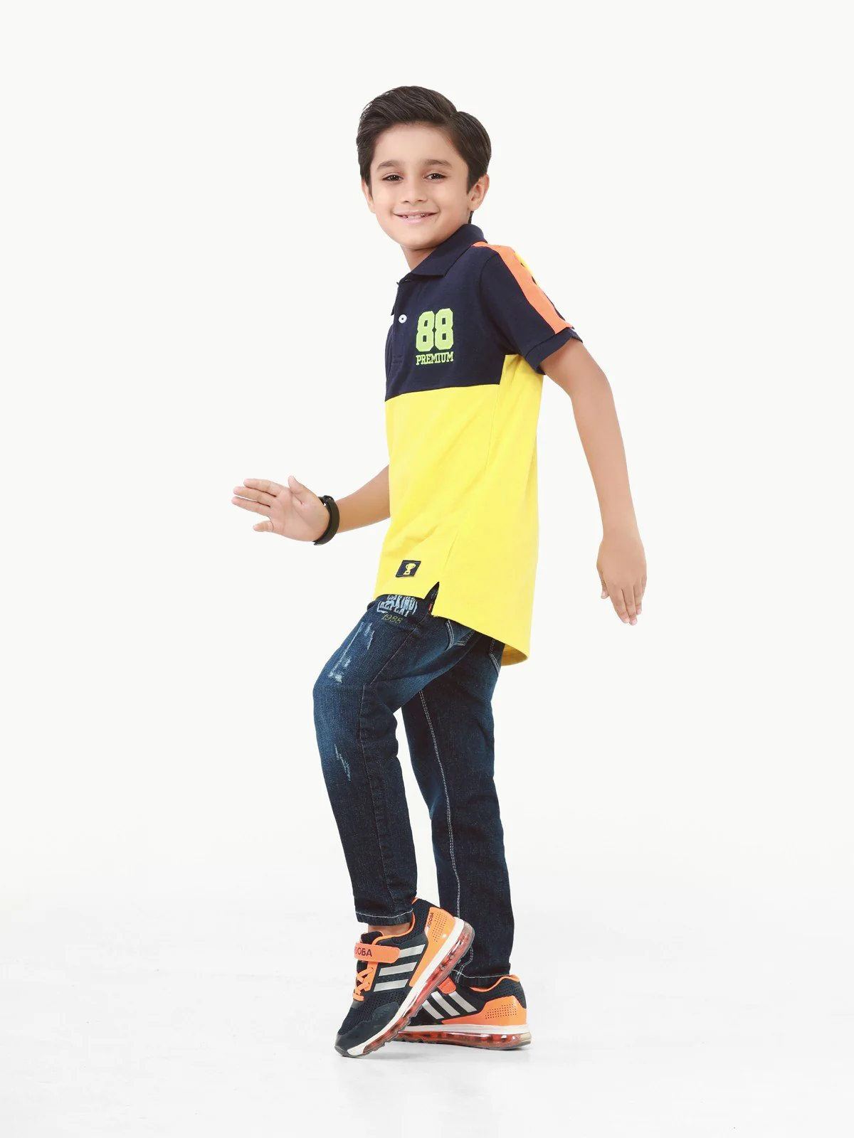 Color Block Polo - EBTPS22-001 - Image 3