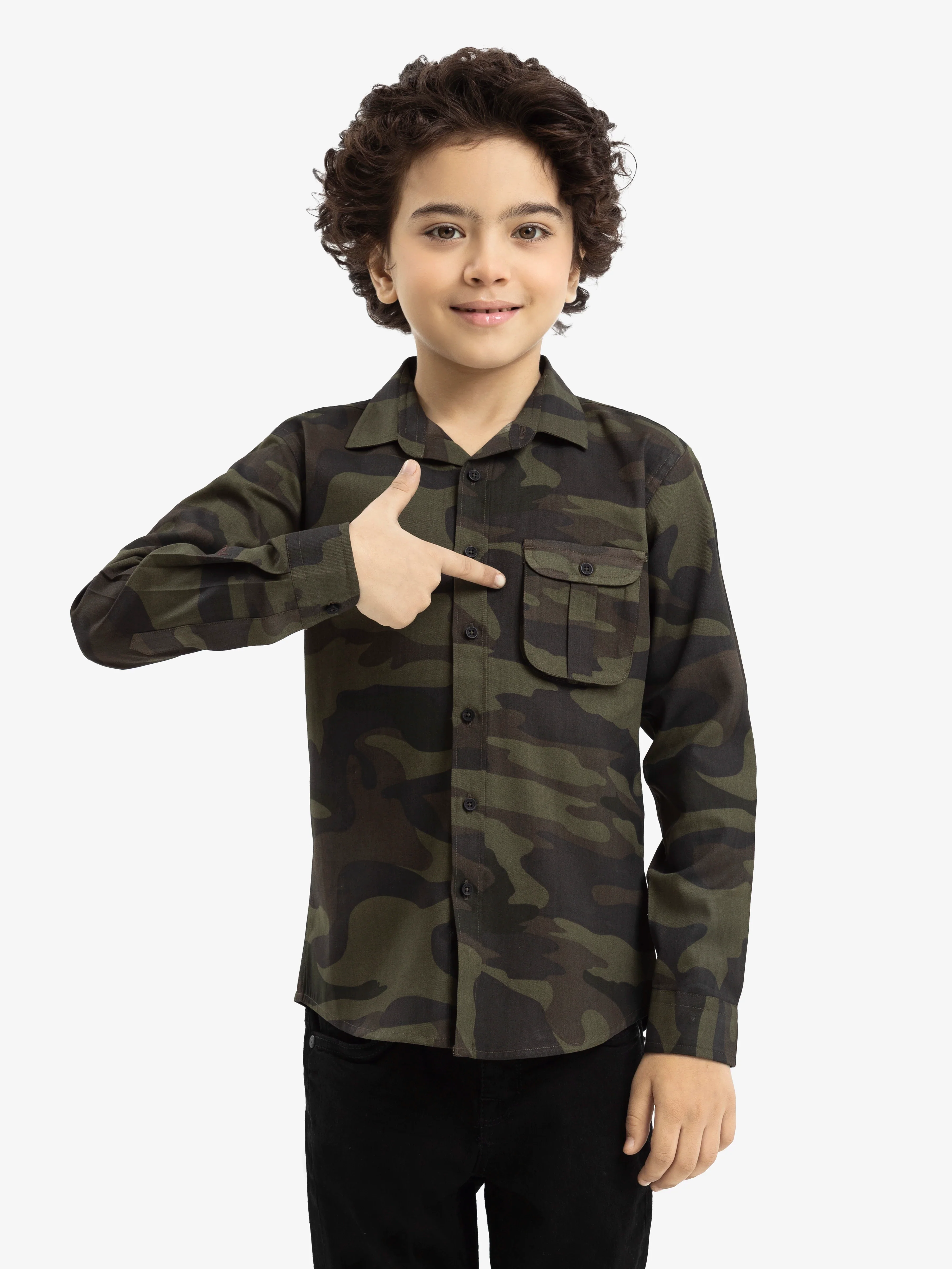 Camouflage Shirt - EBTS24-27566 - Image 2