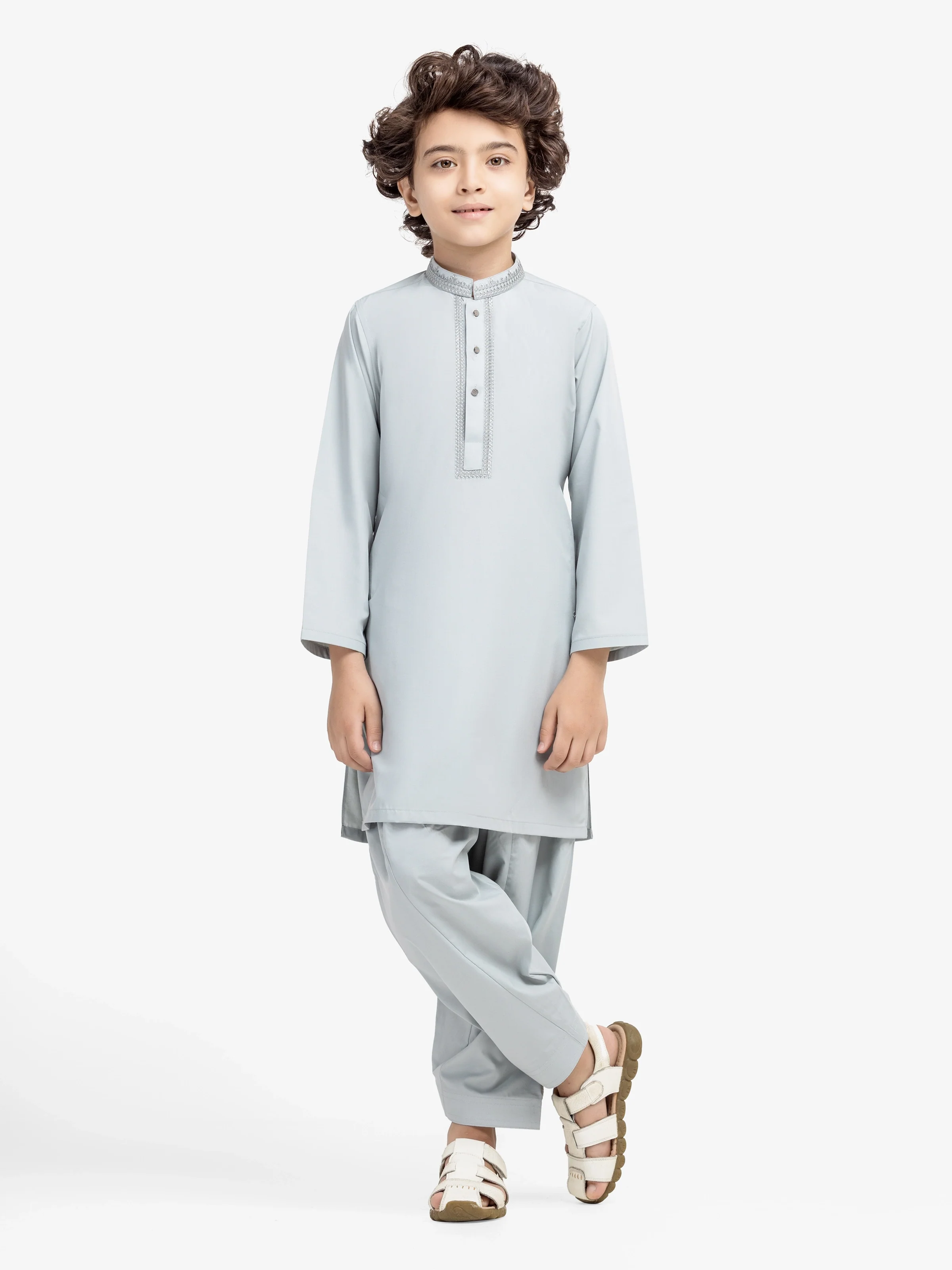 Embroidered Blended Shalwar Kameez - EBTKS5-4020