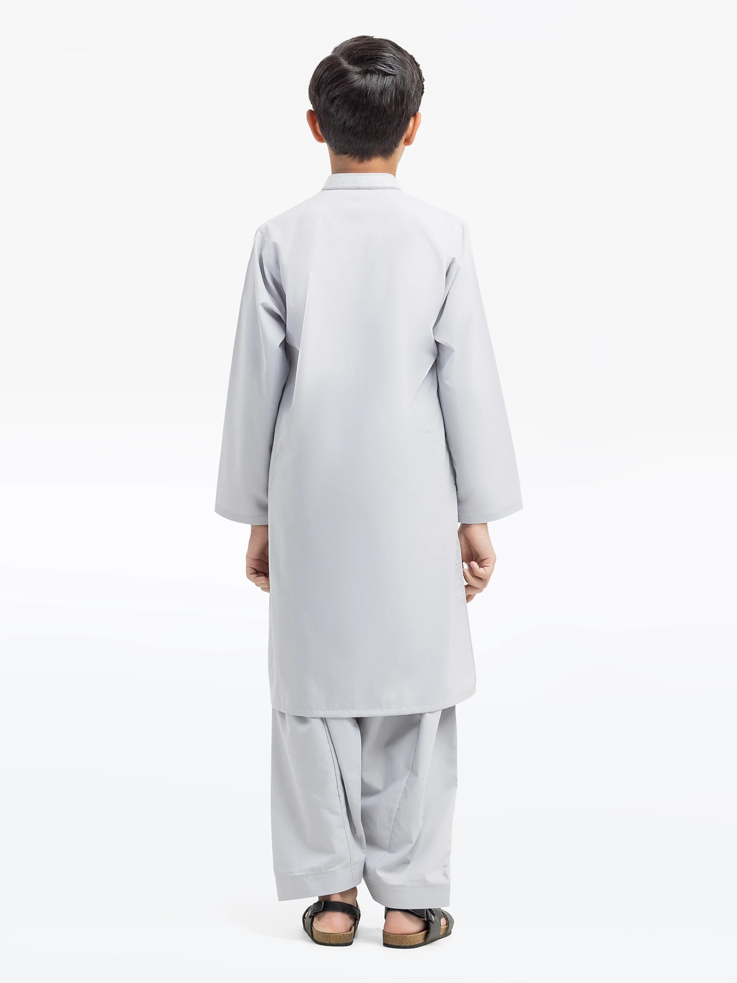 Embroidered Blended Shalwar Kameez - EBTKS5-4021 - Image 3
