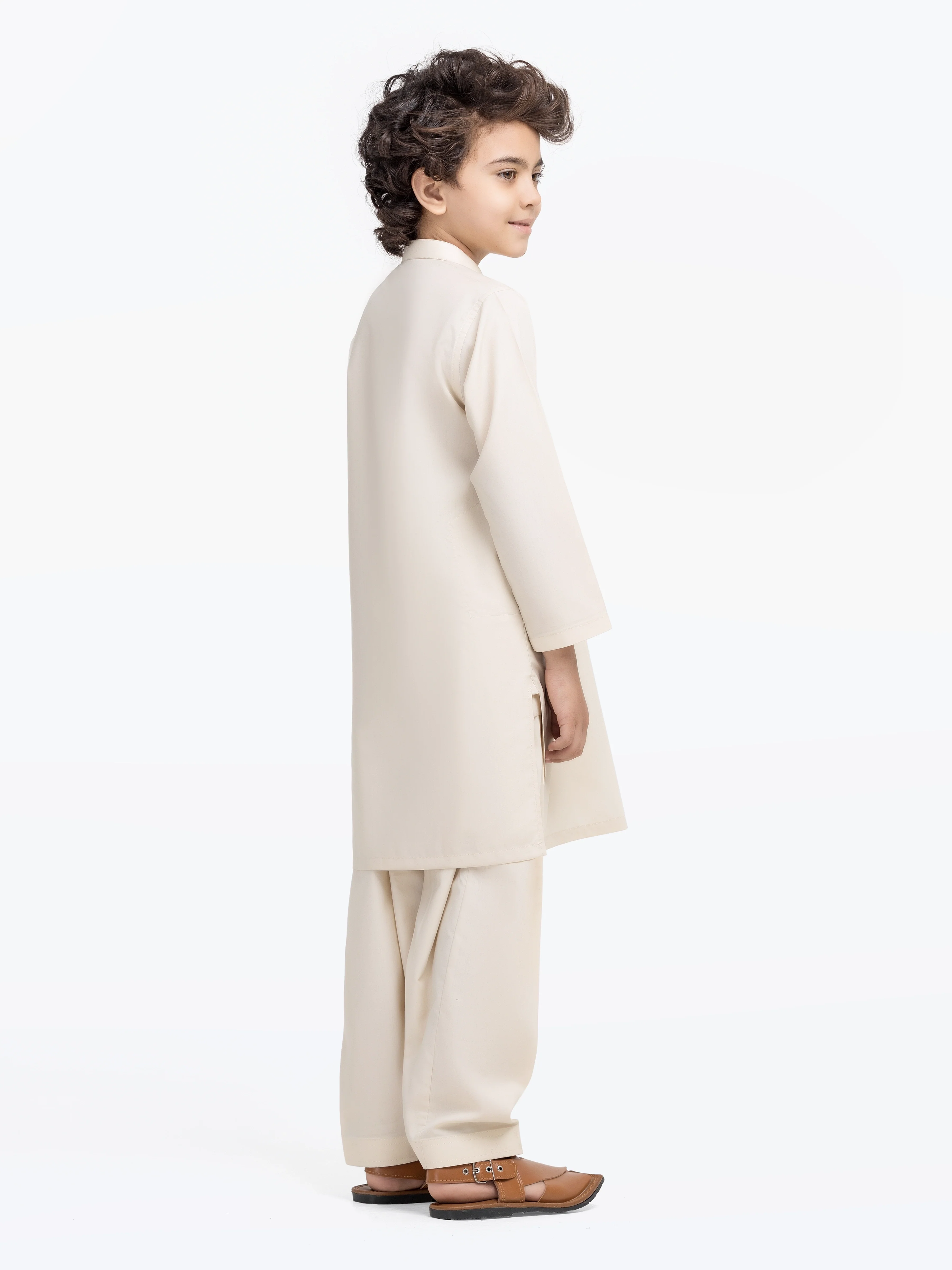 Embroidered Blended Shalwar Kameez - EBTKS5-4029 - Image 4