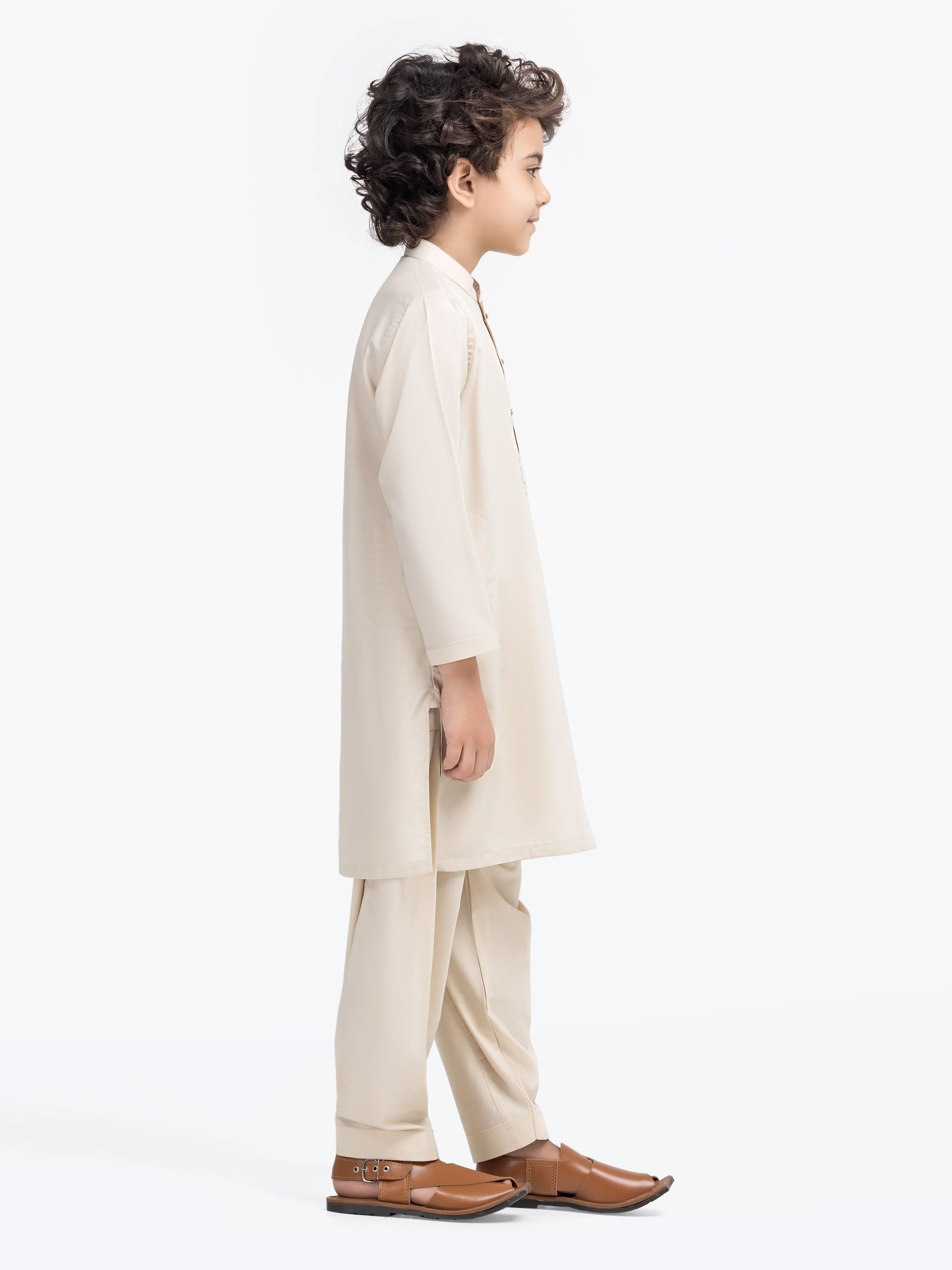 Embroidered Blended Shalwar Kameez - EBTKS5-4029 - Image 5