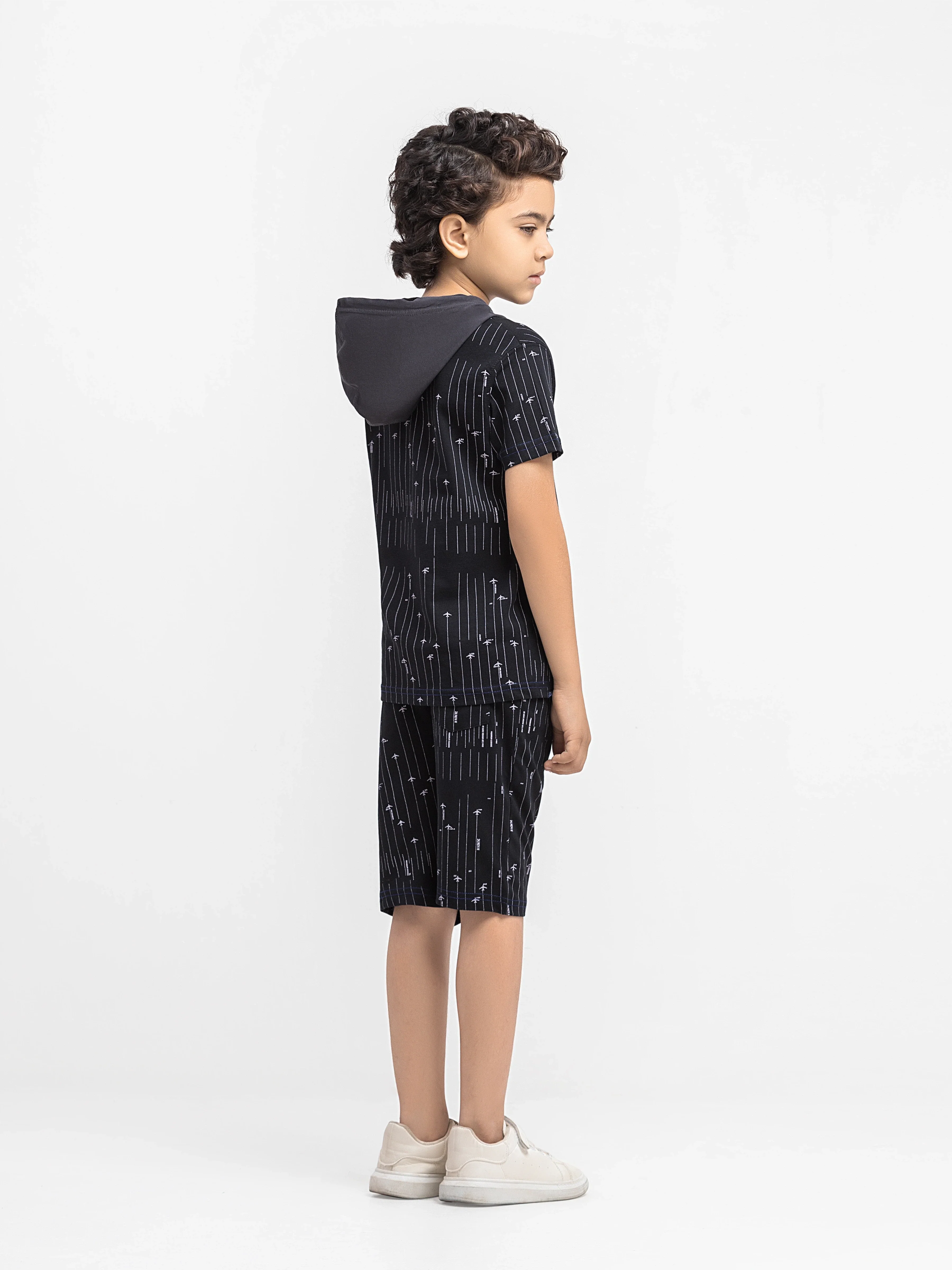 Hooded Tee Co-Ord Set - EBTCS5-007 - Image 5