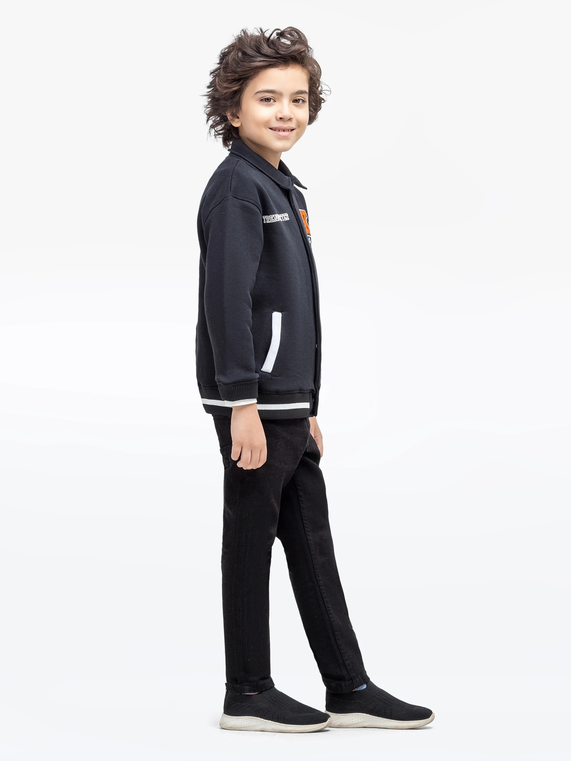 Snap Button Jacket - EBTJK24-003 - Image 4
