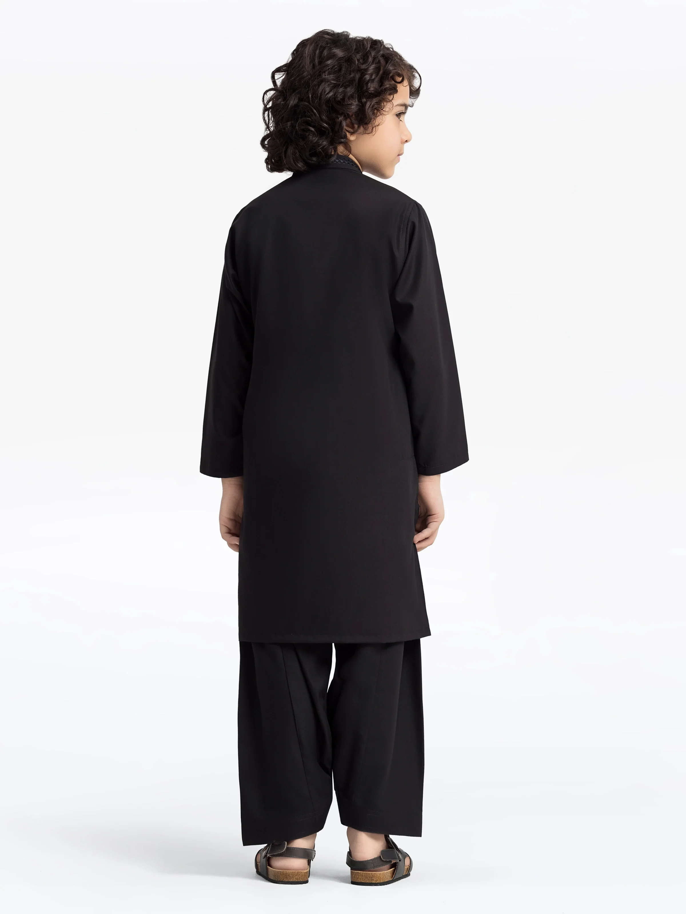 Embroidered Blended Shalwar Kameez - EBTKS24-3966 - Image 5