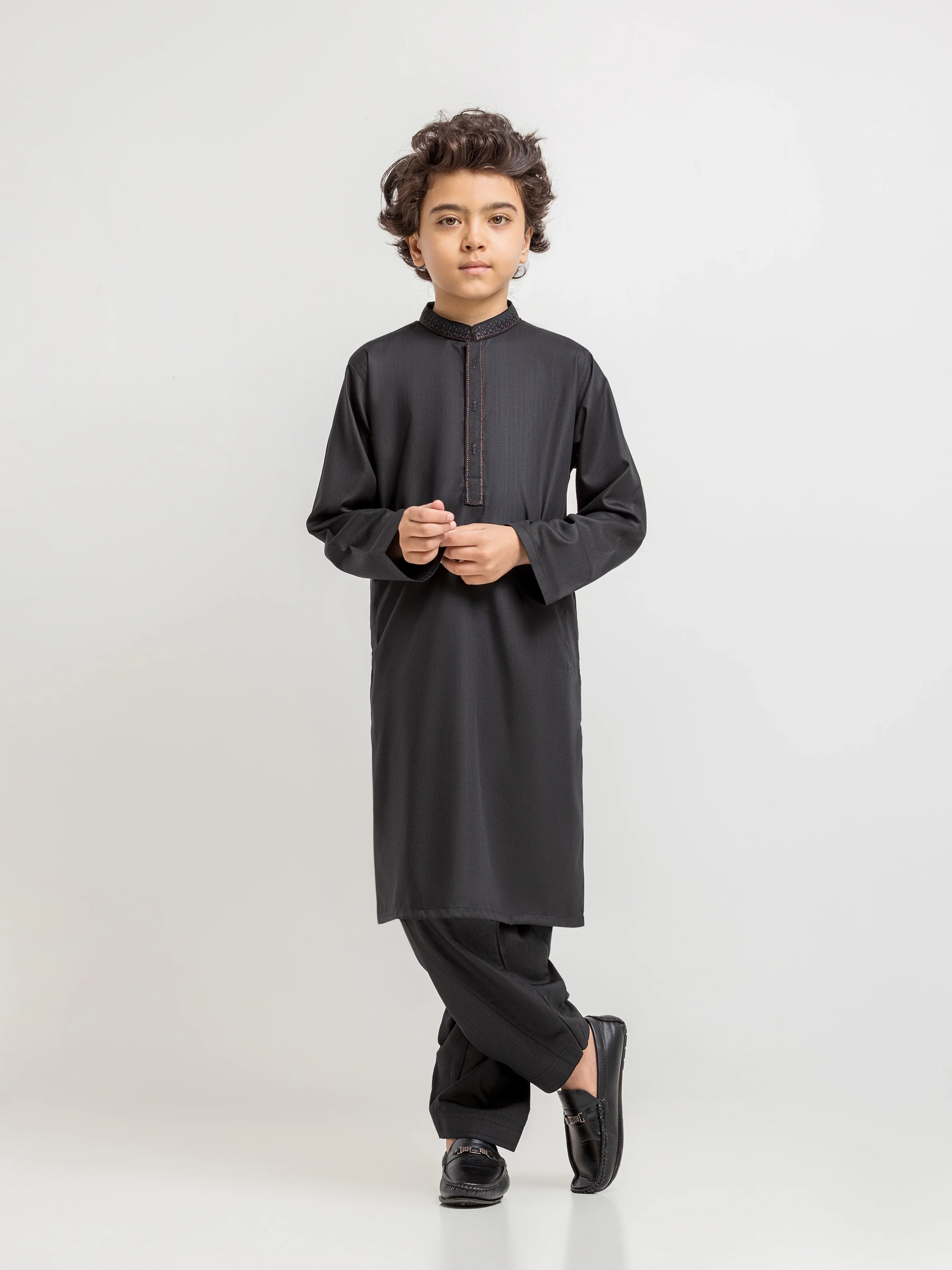 Embroidered Blended Shalwar Kameez - EBTKS6-4095