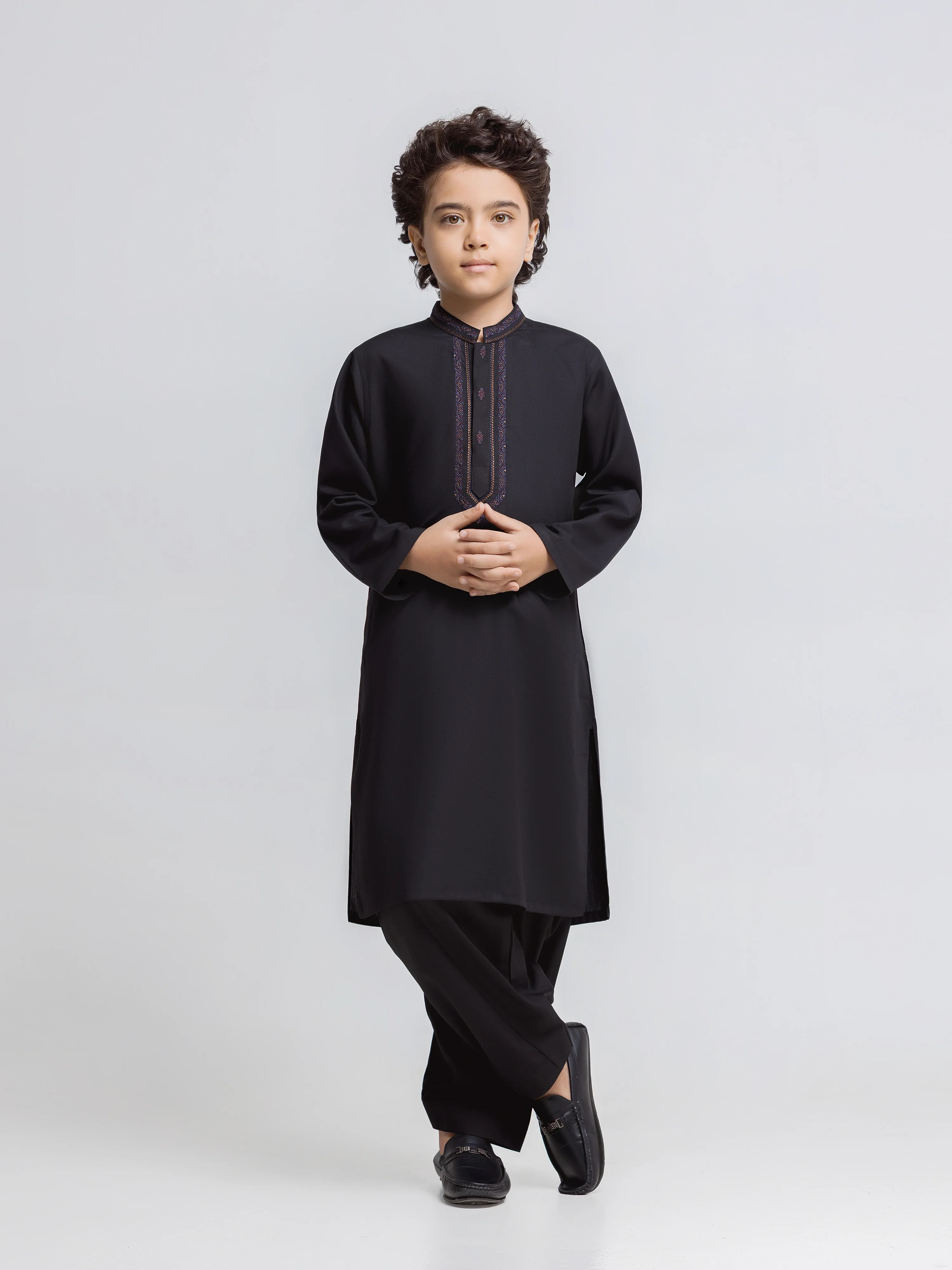 Embroidered Blended Shalwar Kameez - EBTKS6-4115