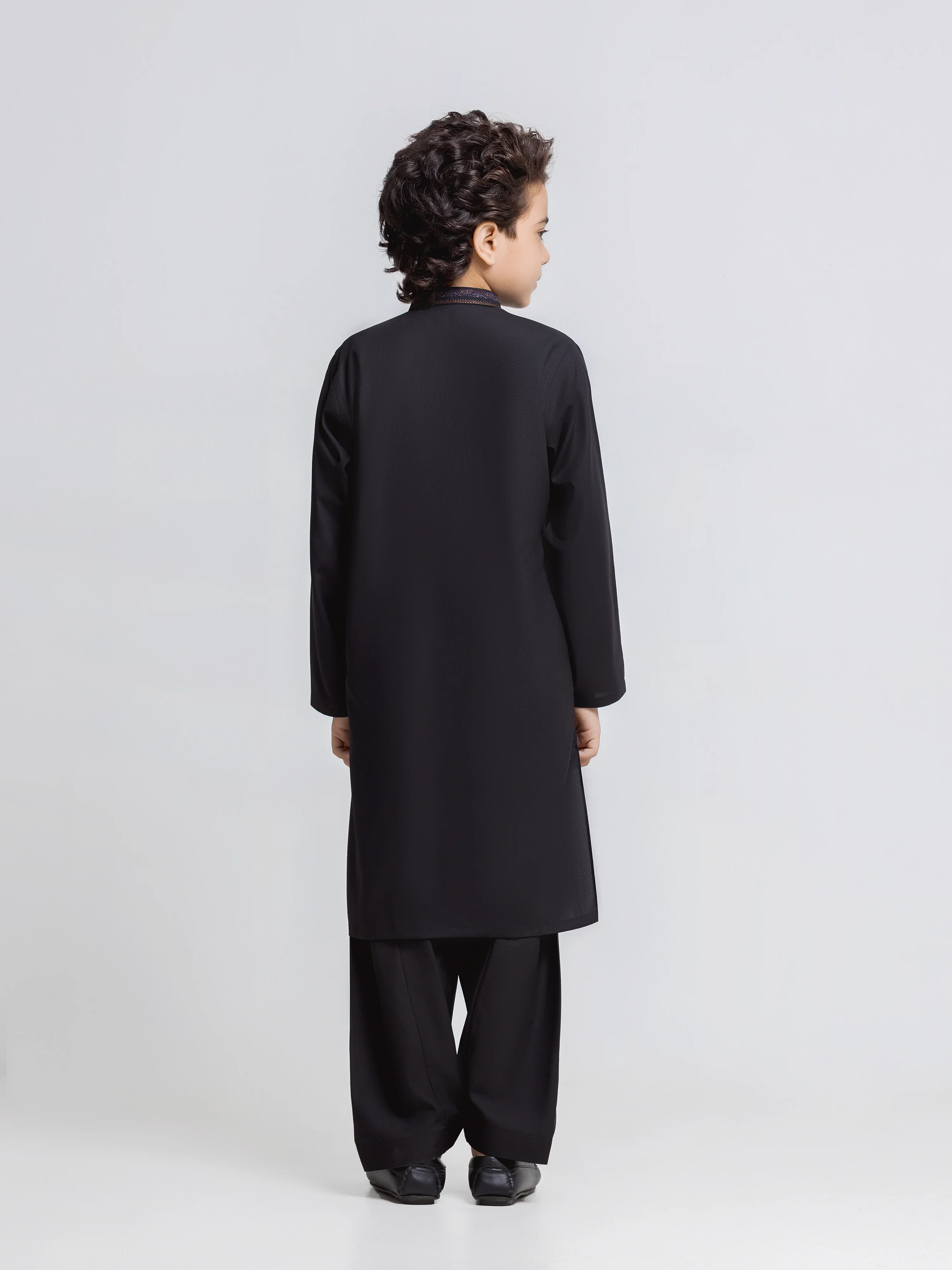 Embroidered Blended Shalwar Kameez - EBTKS6-4115 - Image 5