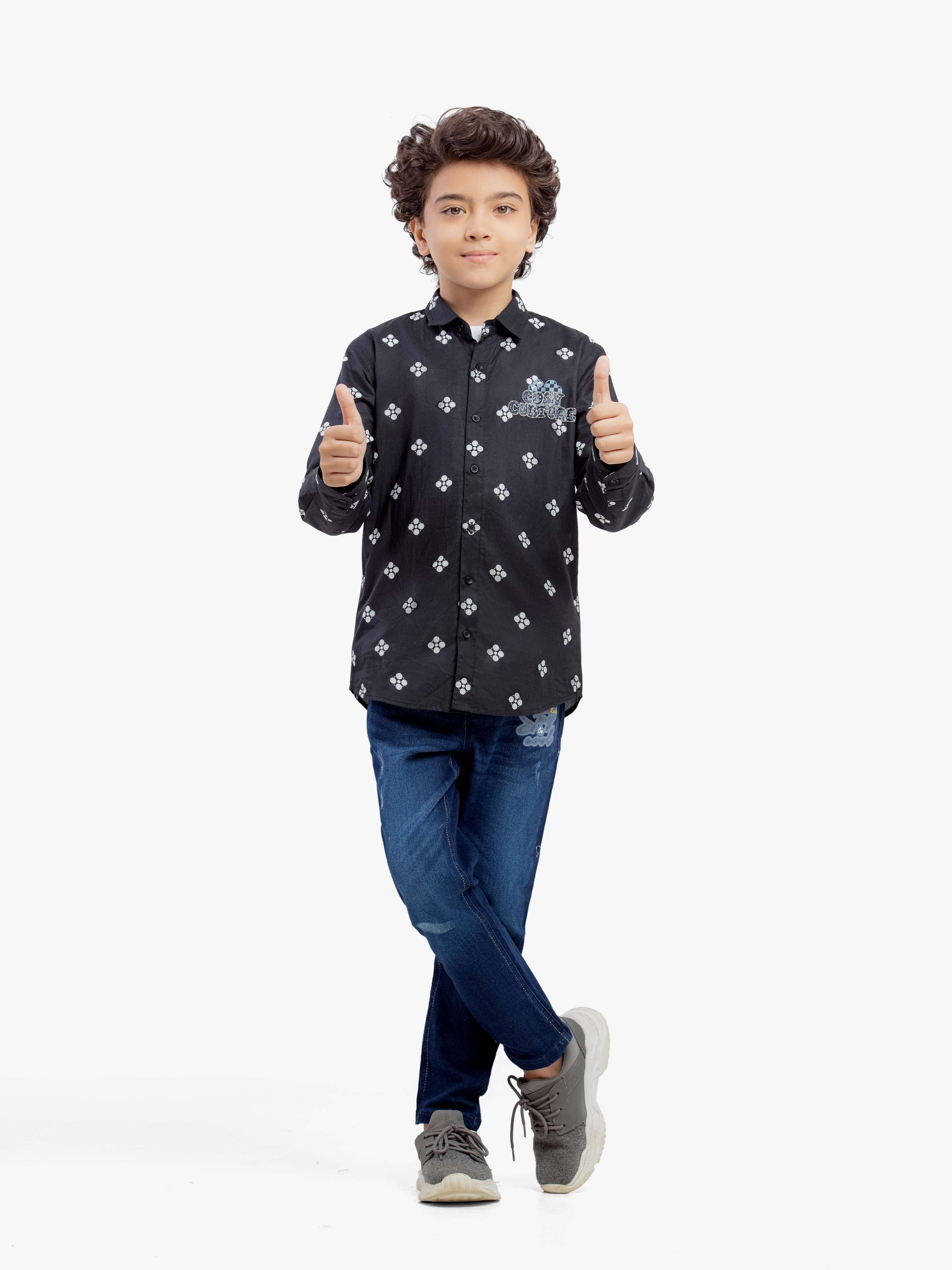Printed Shirt - EBTSF5-27655-2P - Image 4