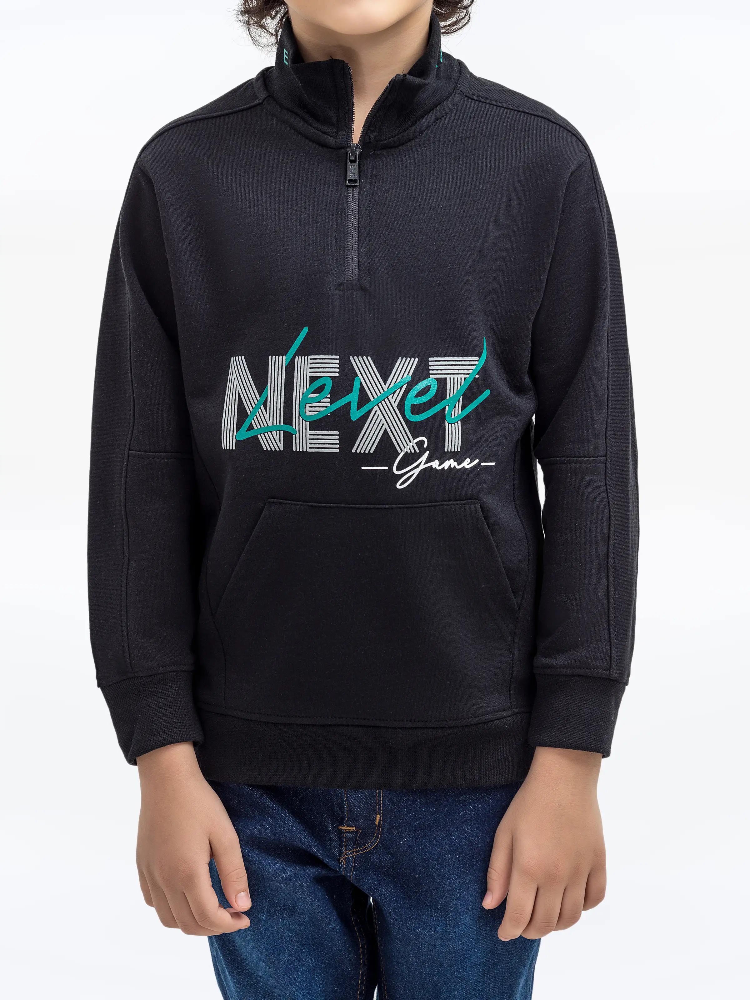 Quarter-Zip Next Level Sweatshirt - EBTSS24-005 - Image 3