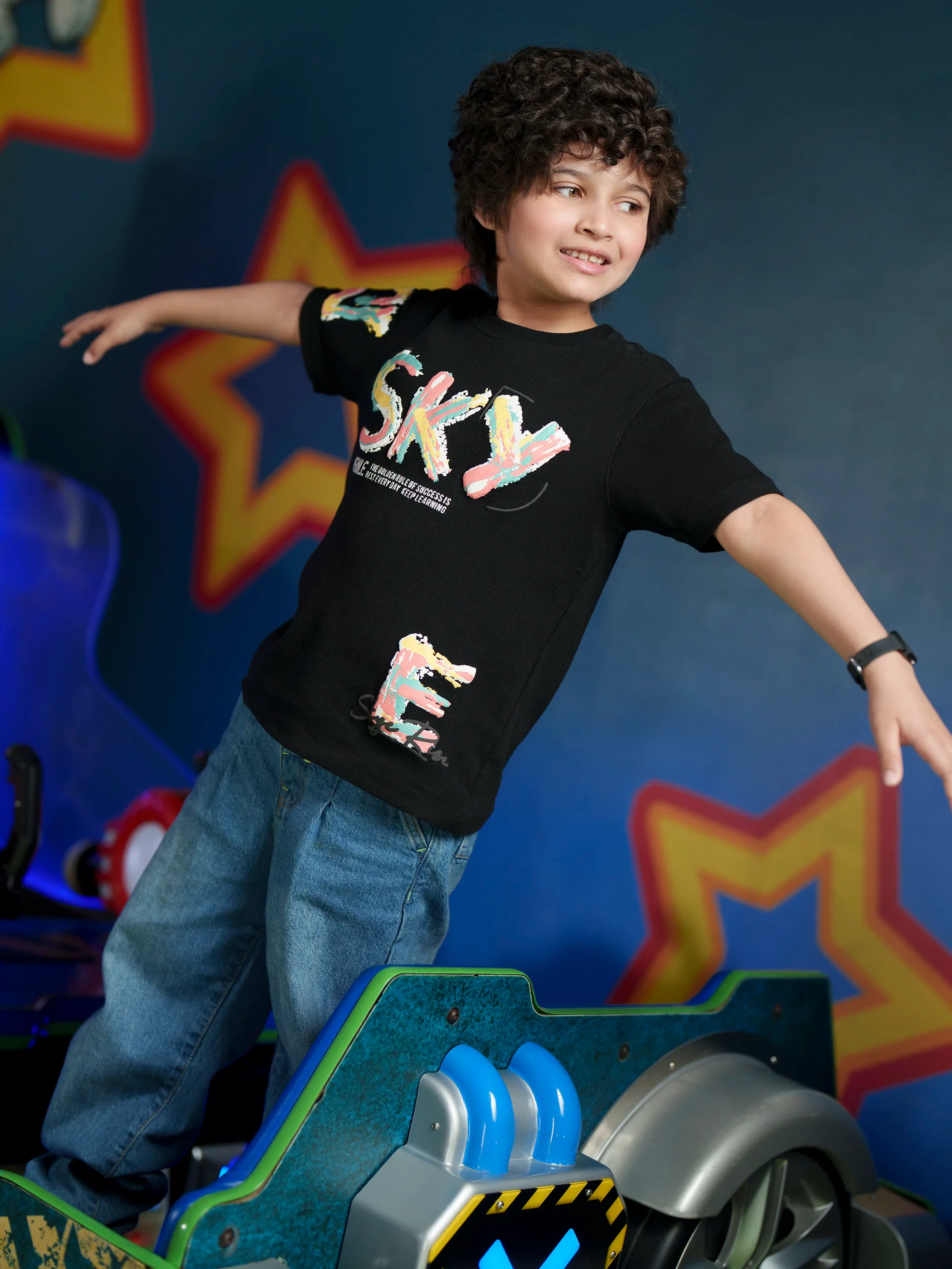 Sky Rise Graphic Tee - EBTTS6-018 - Image 4