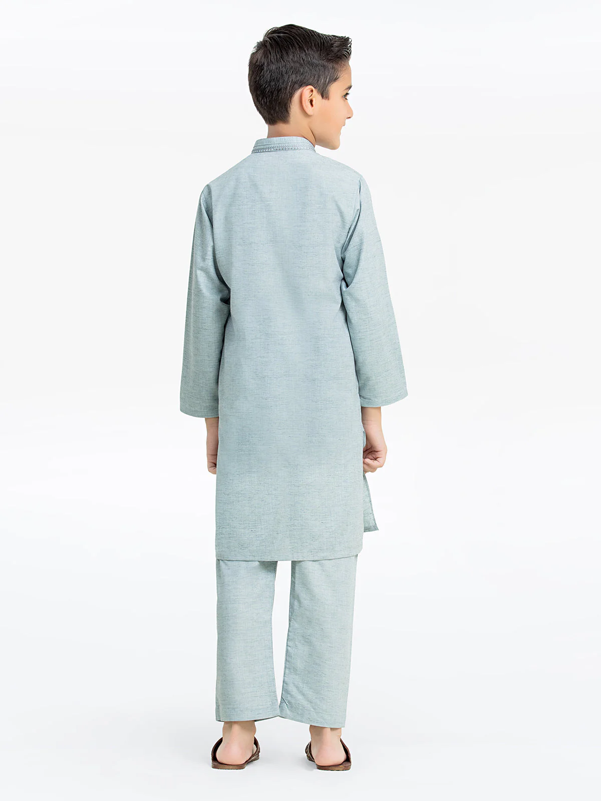 Embroidered Blended Kurta Pajama - EBTKP24-001 - Image 5