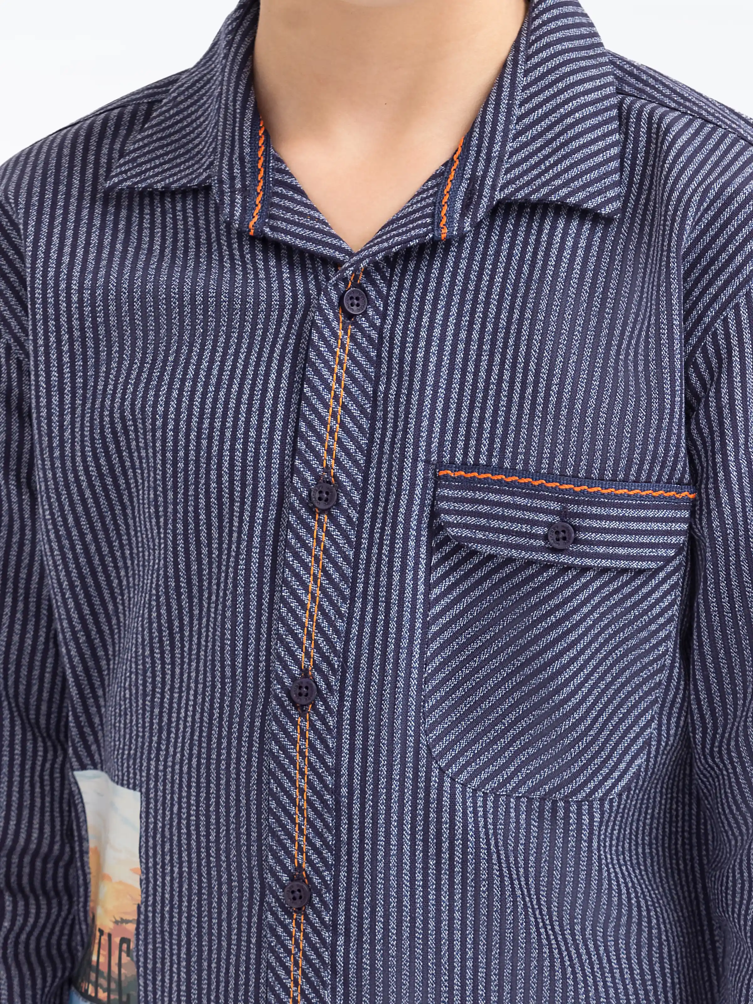 Striped Shirt - EBTS5-27590 - Image 3