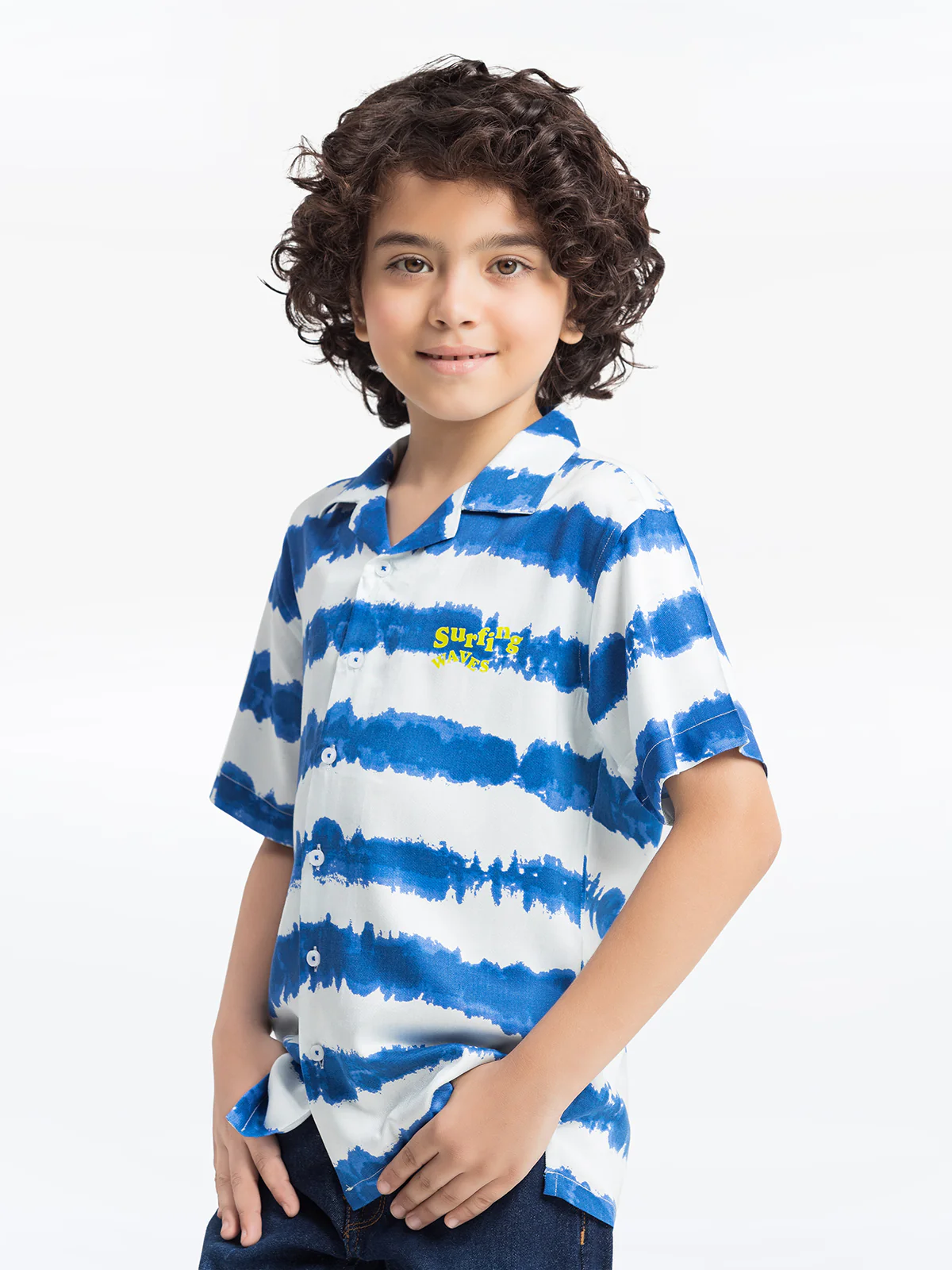 Resort Collar Printed Shirt - EBTS24-27529 - Image 2