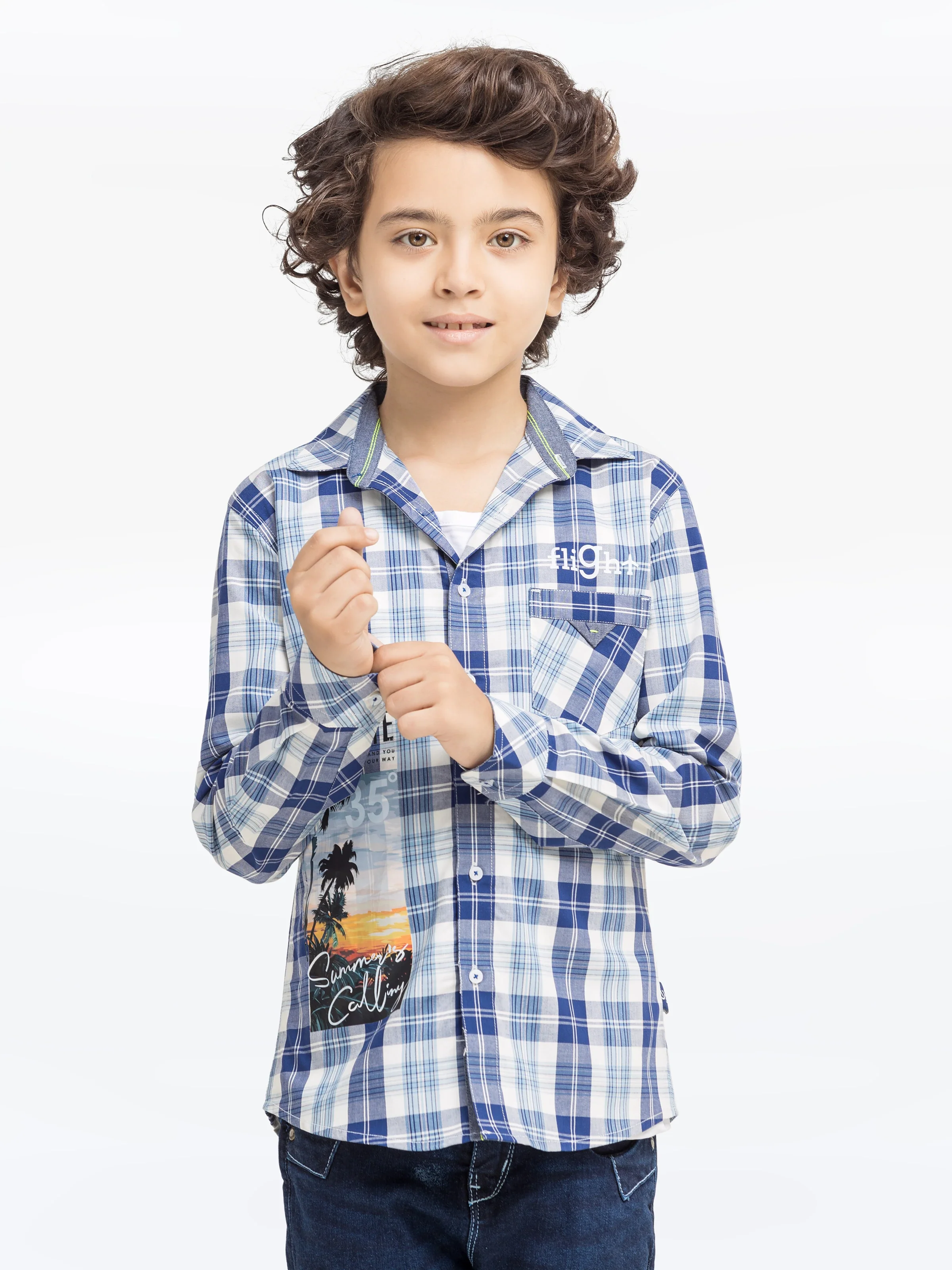 Check Shirt - EBTS5-27583-2P - Image 3