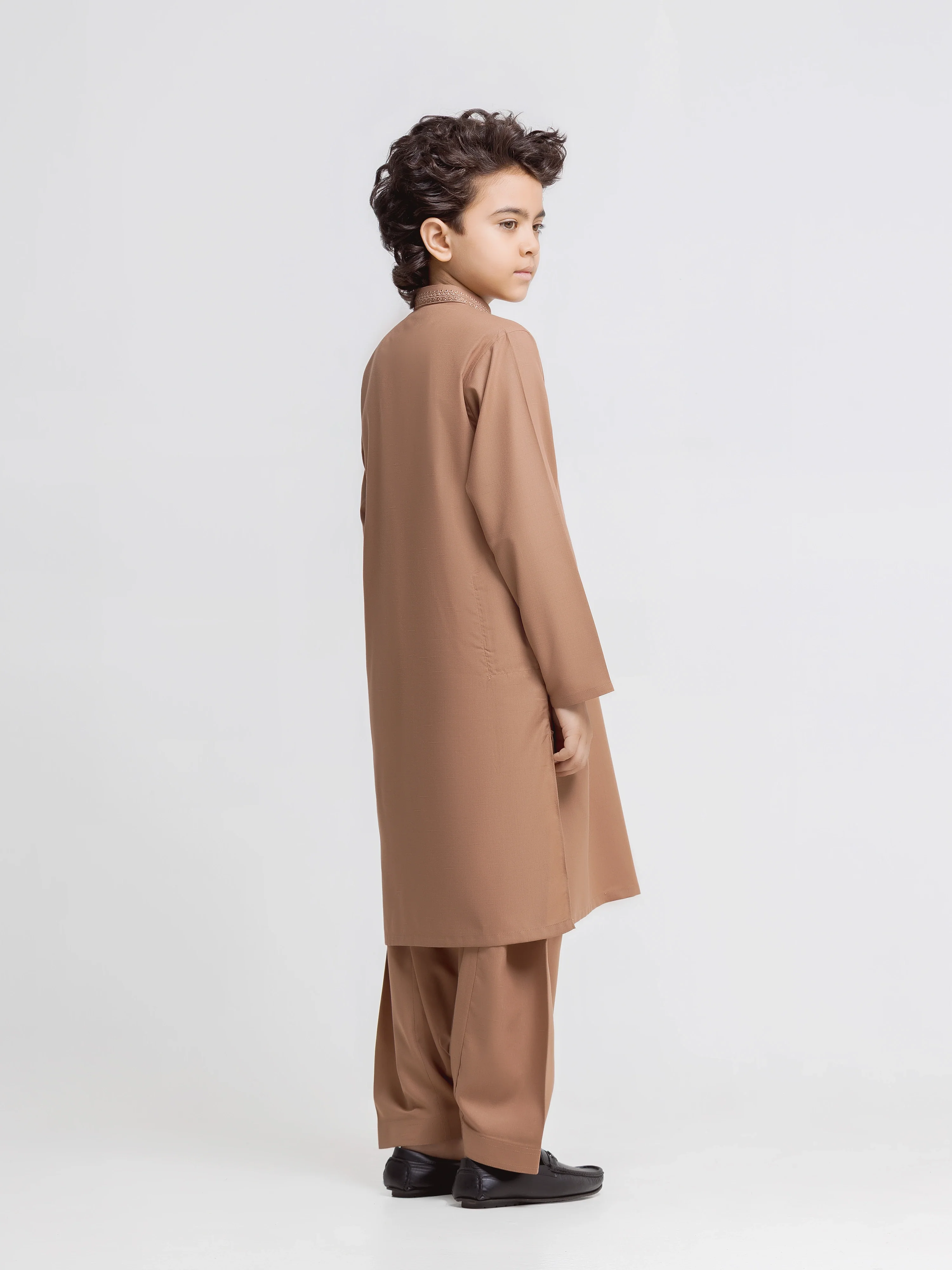 Embroidered Blended Shalwar Kameez - EBTKS6-4112 - Image 4