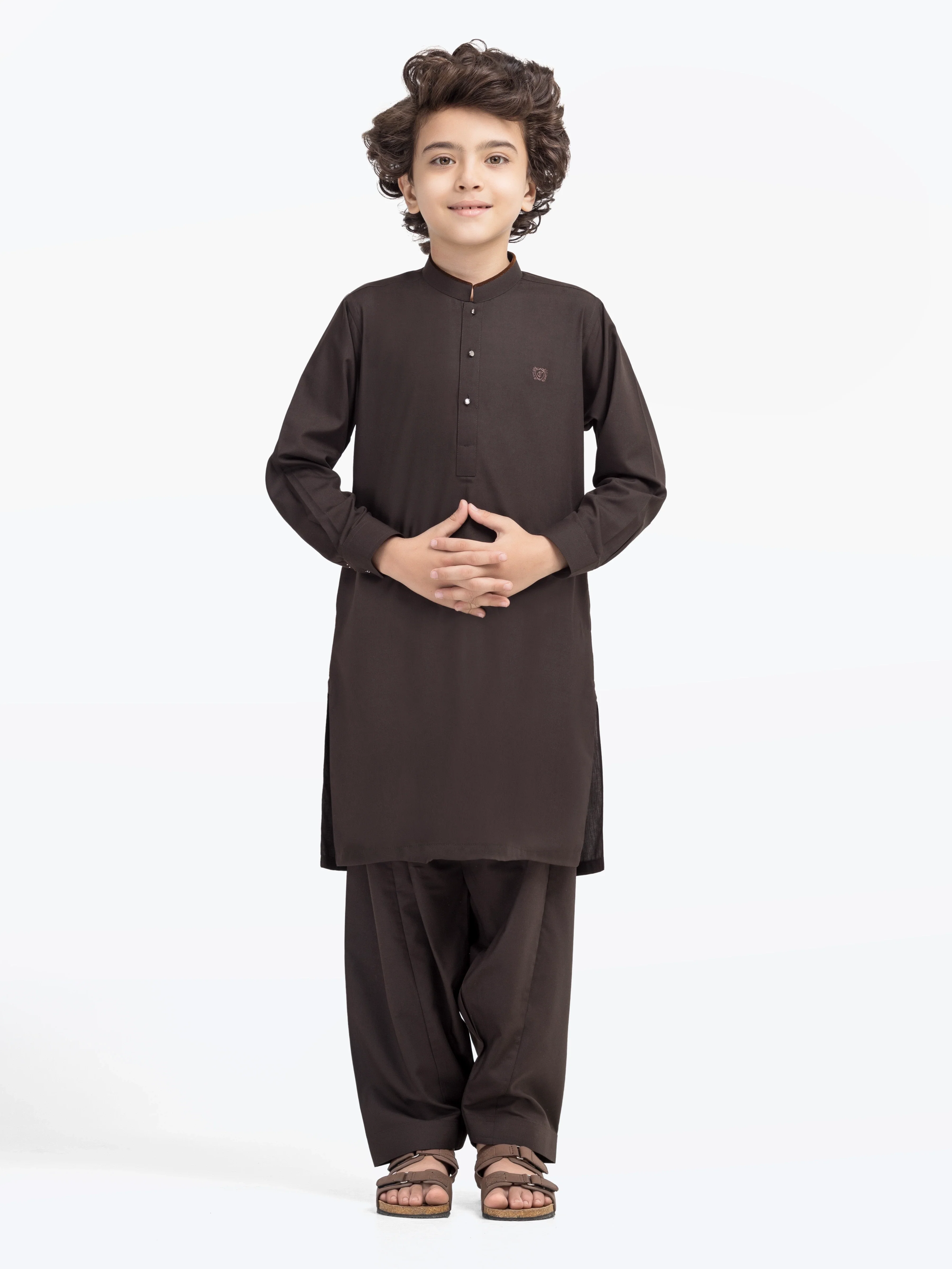 Embroidered Blended Shalwar Kameez - EBTKS5-4028