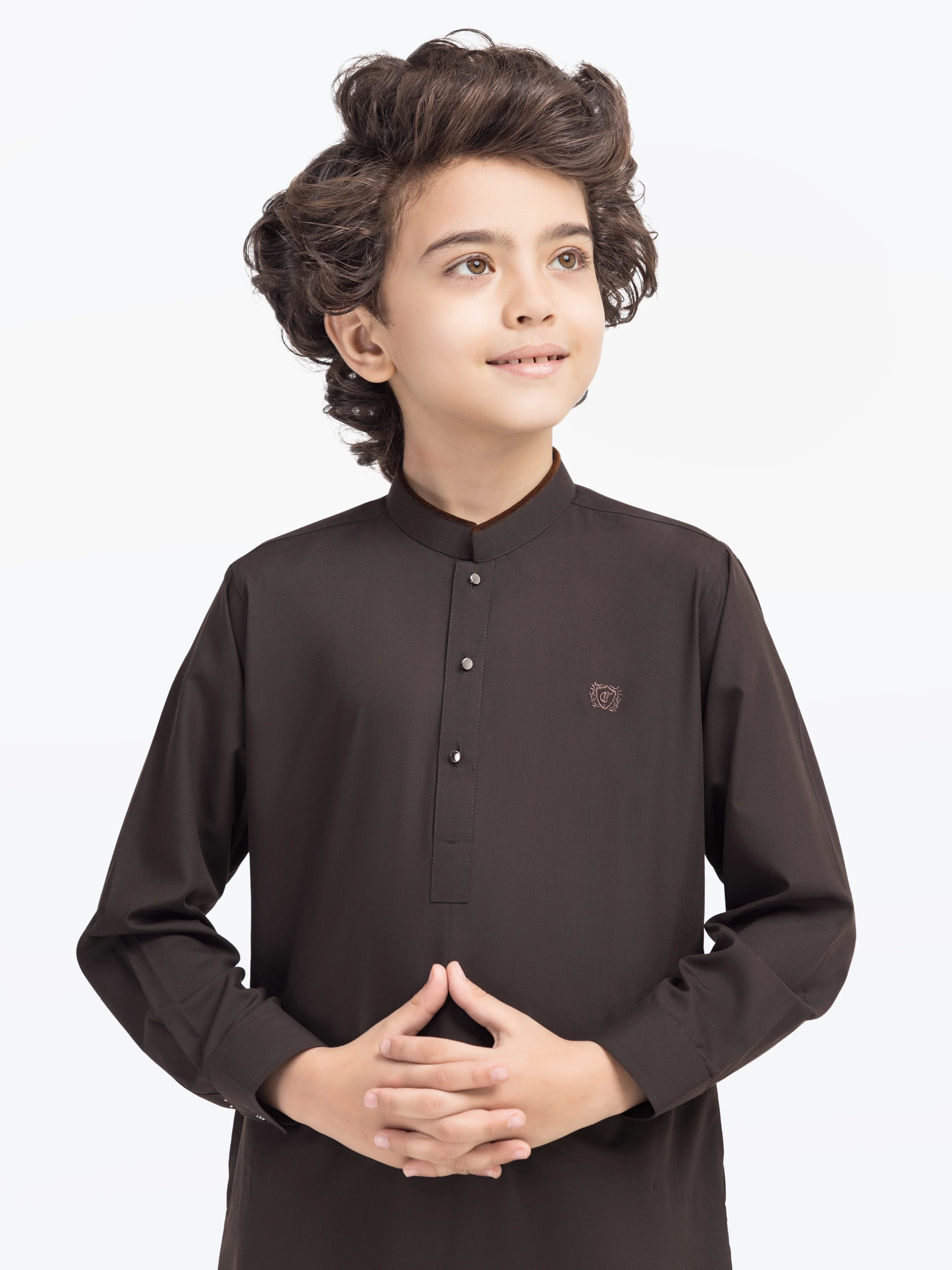 Embroidered Blended Shalwar Kameez - EBTKS5-4028 - Image 2