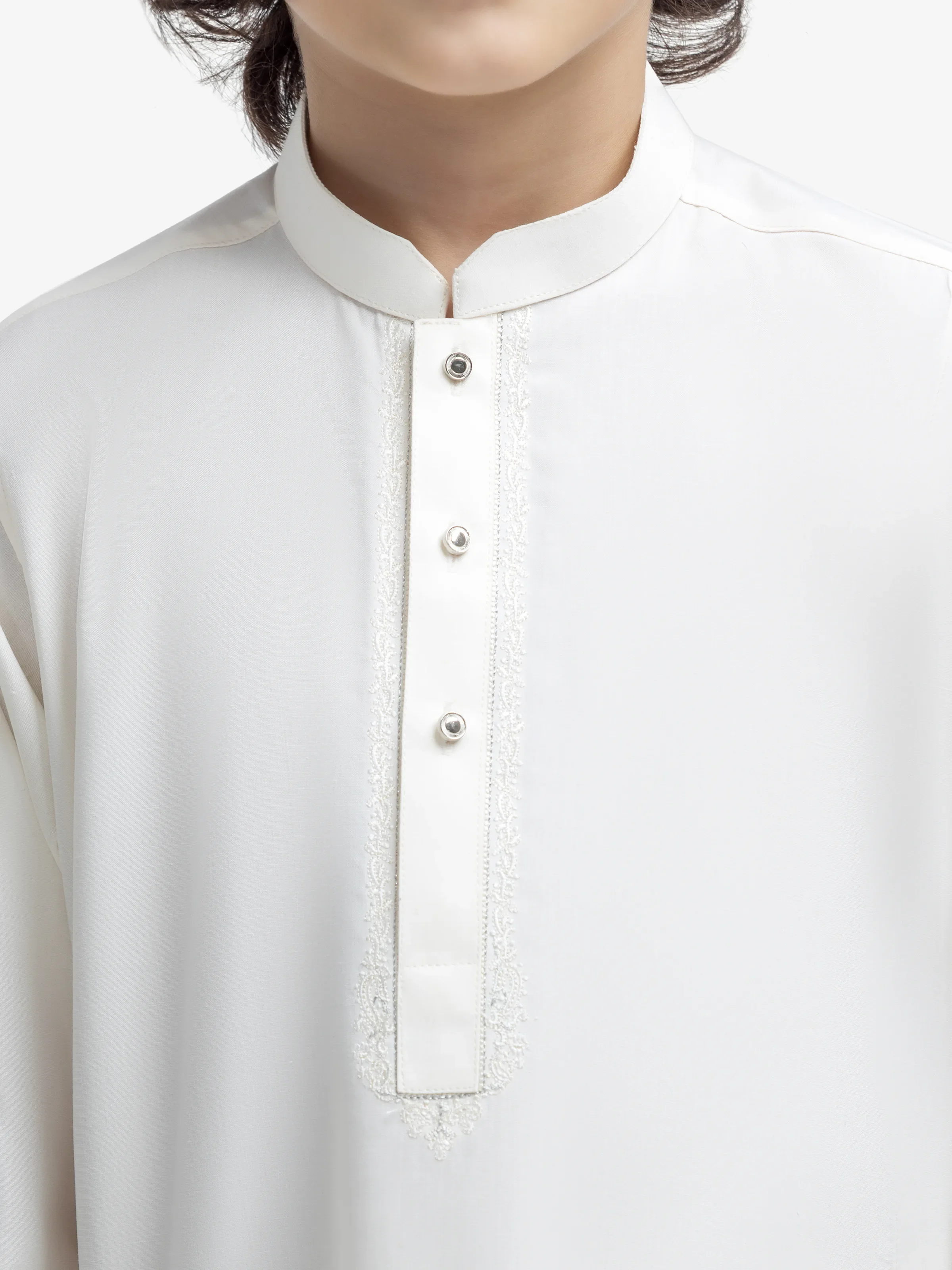Embroidered Blended Shalwar Kameez - EBTKS25-4005 - Image 3