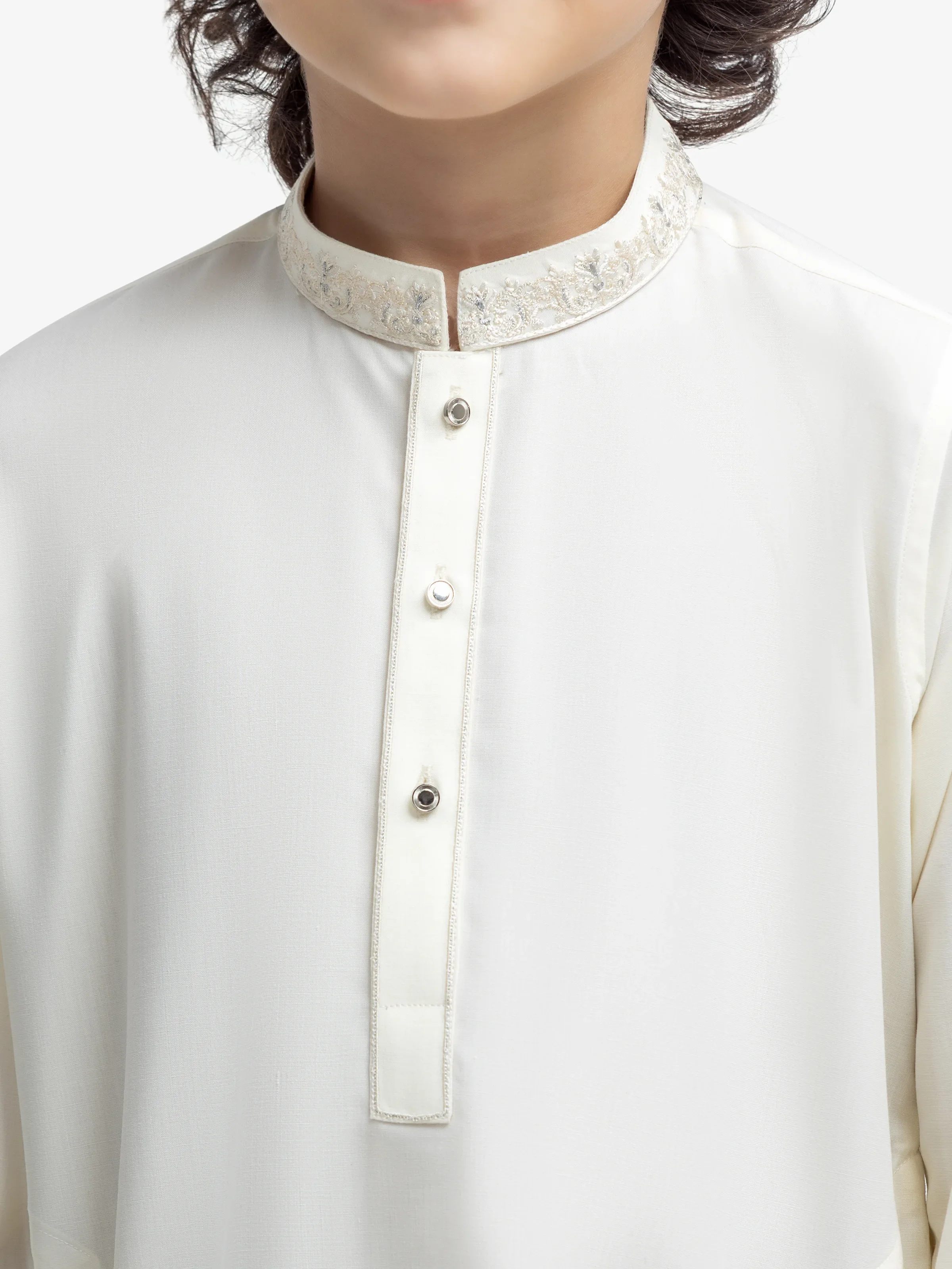 Embroidered Blended Shalwar Kameez - EBTKS25-4006 - Image 3