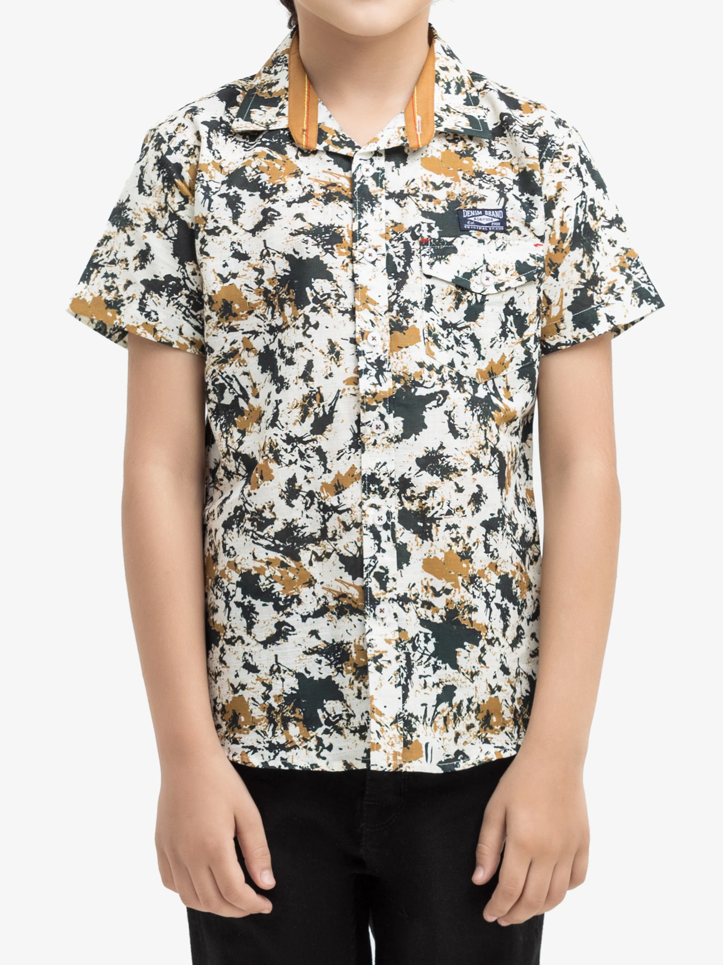 Half Sleeves Printed Shirt - EBTS5-27600 - Image 3