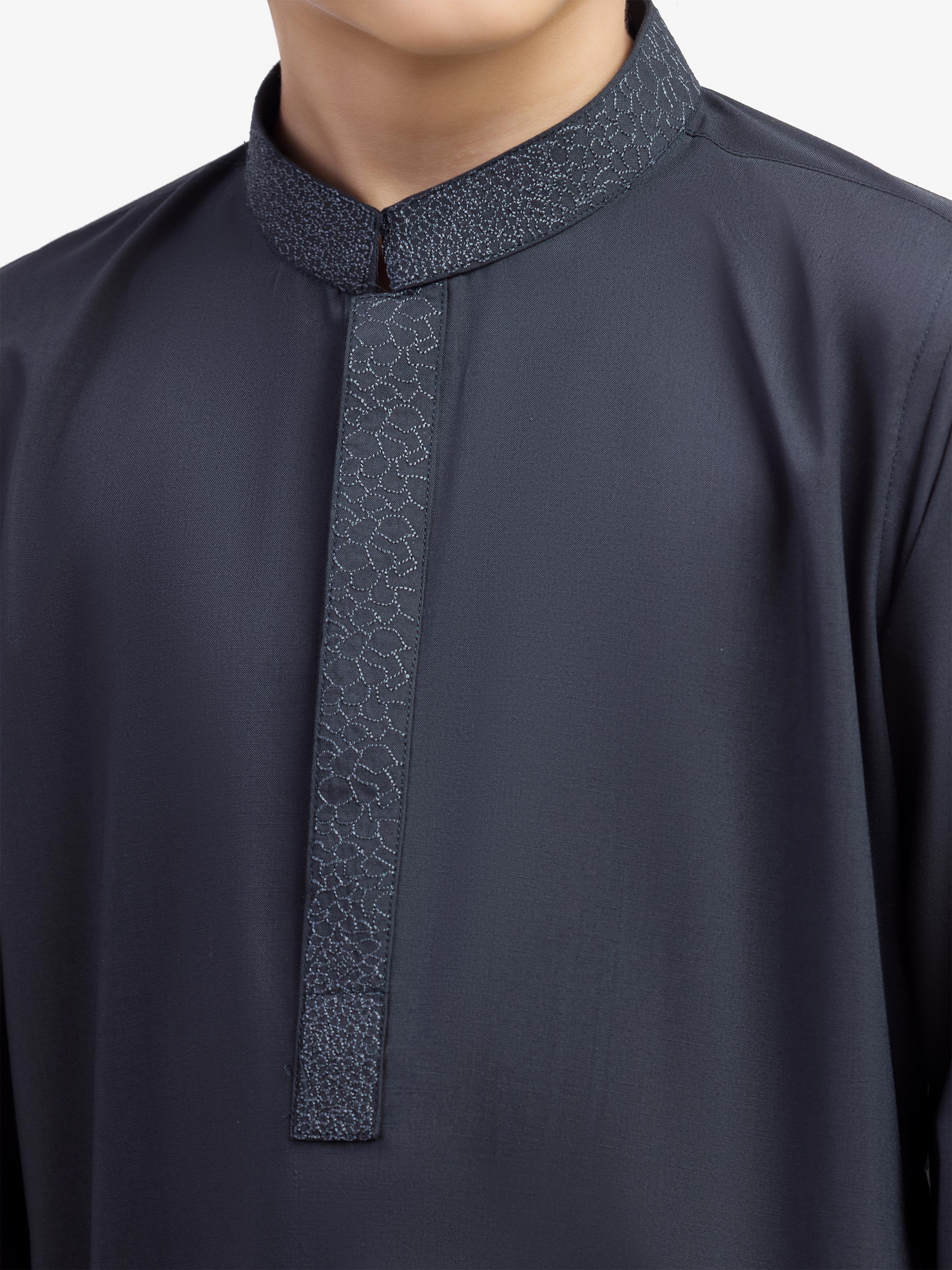 Embroidered Blended Shalwar Kameez - EBTKS5-4050 - Image 3