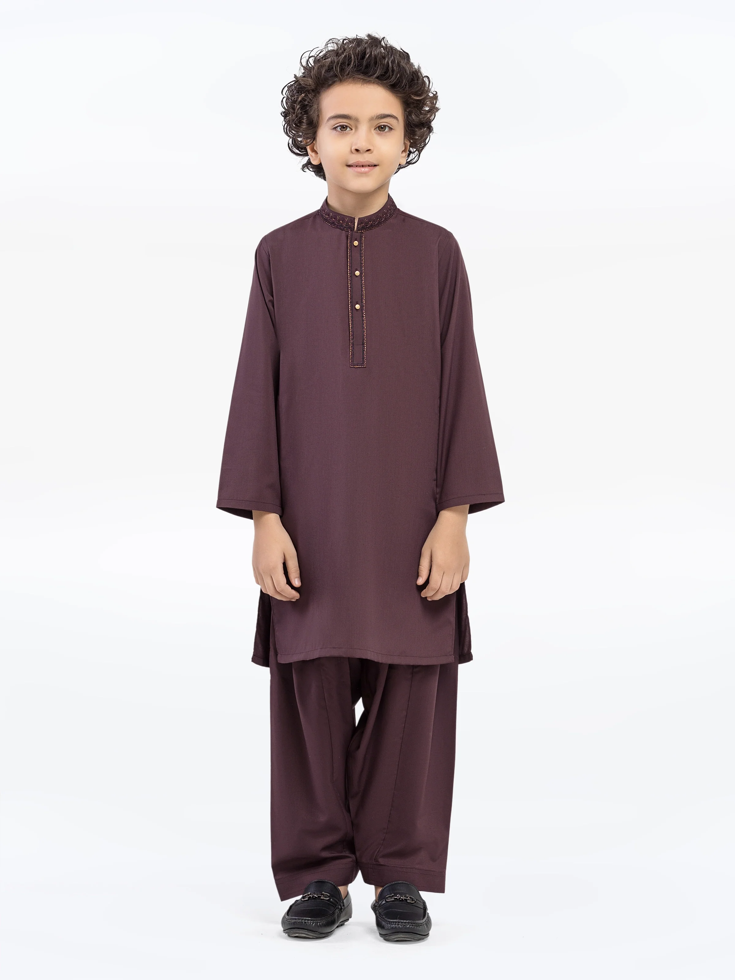 Embroidered Blended Shalwar Kameez - EBTKS5-4035