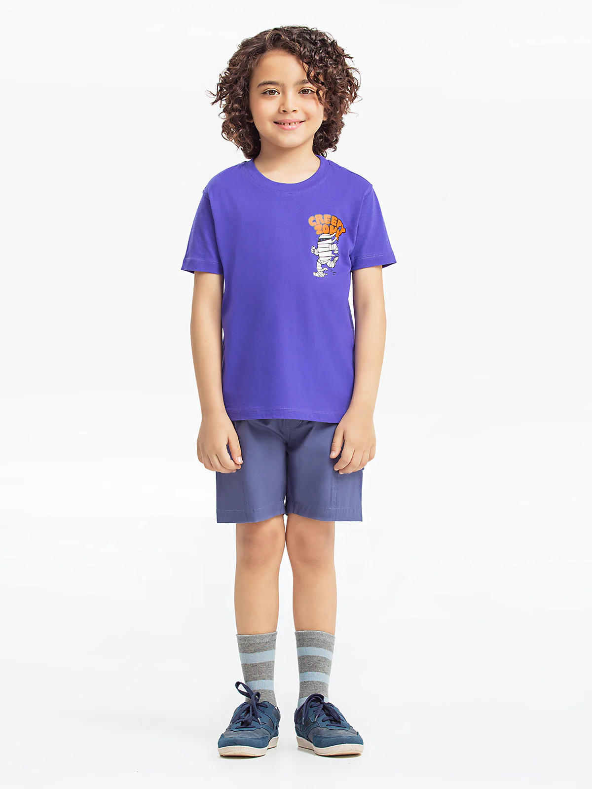 Creepy Zone Graphic Tee - EBTTS24-035