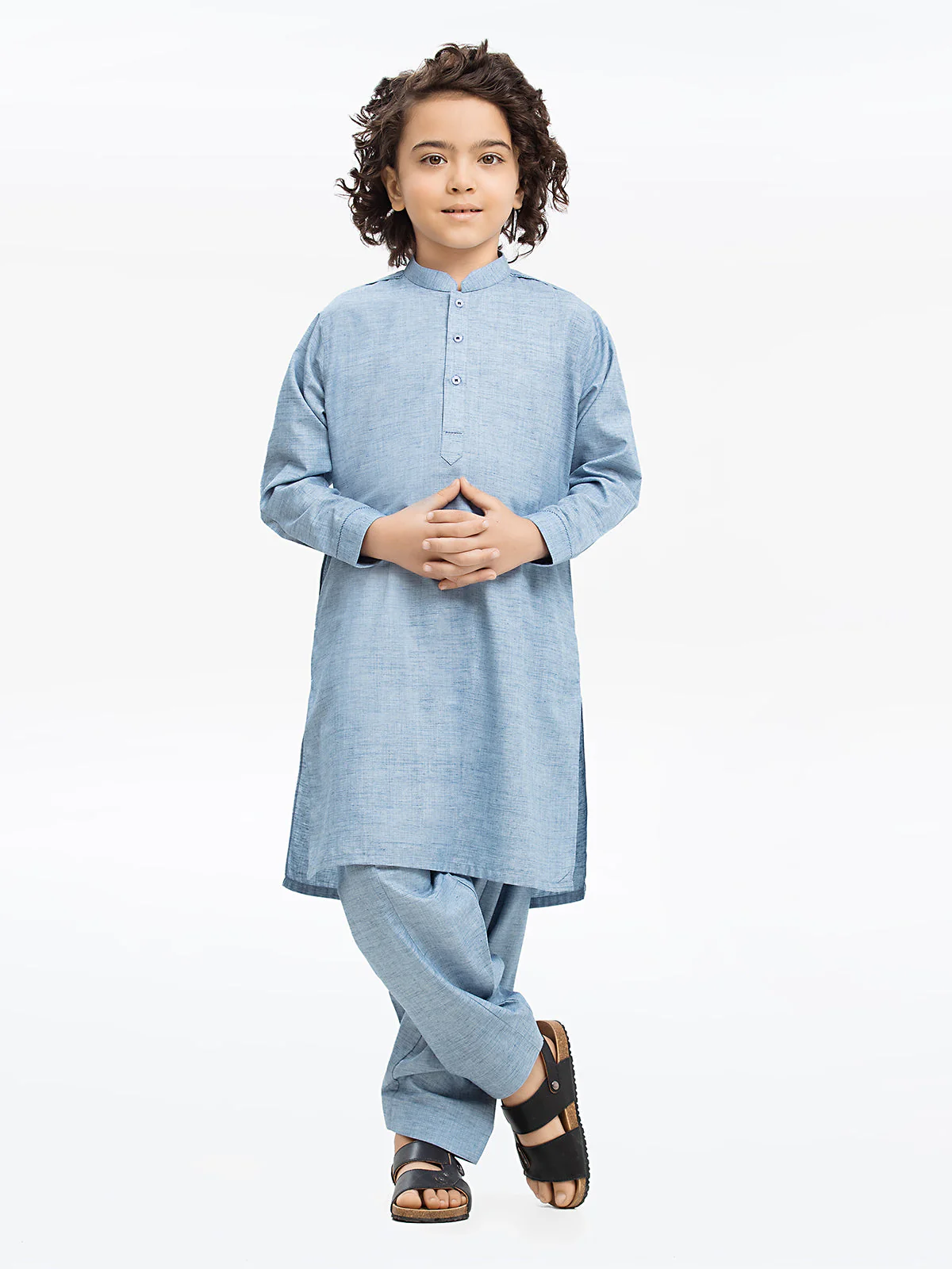 Embroidered Blended Shalwar Kameez - EBTKS24-3950