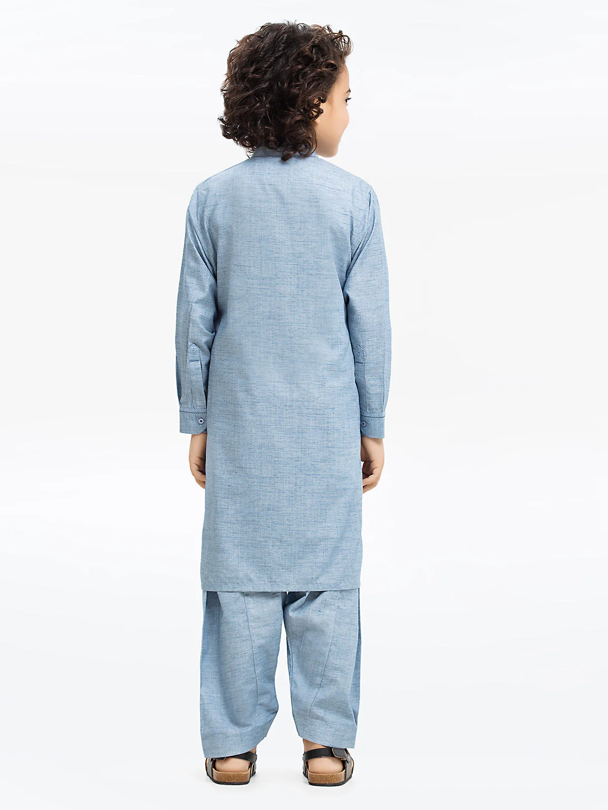 Embroidered Blended Shalwar Kameez - EBTKS24-3950 - Image 5