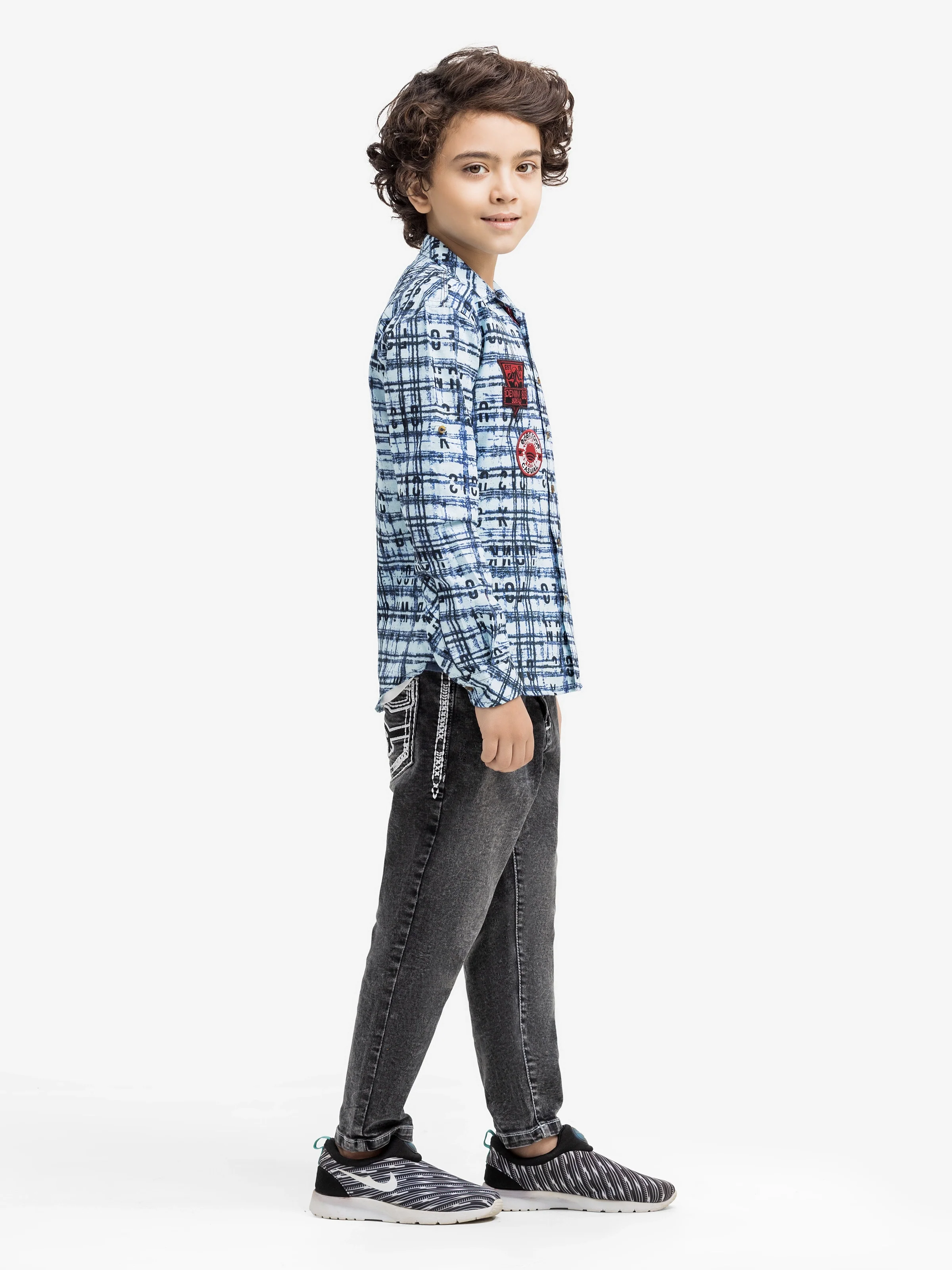 Printed Shirt - EBTS5-27597 - Image 4