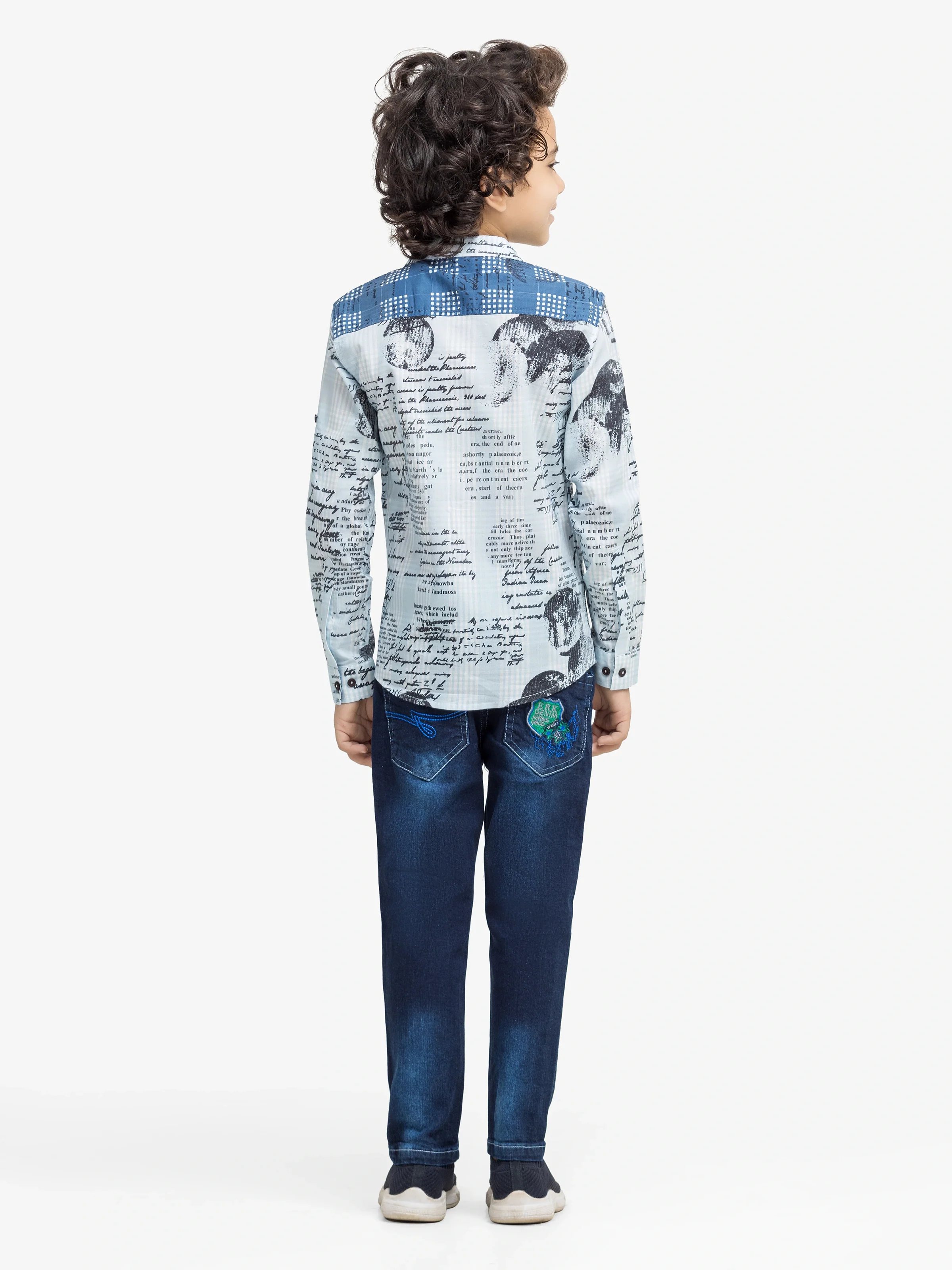 Printed Shirt - EBTS5-27626 - Image 5