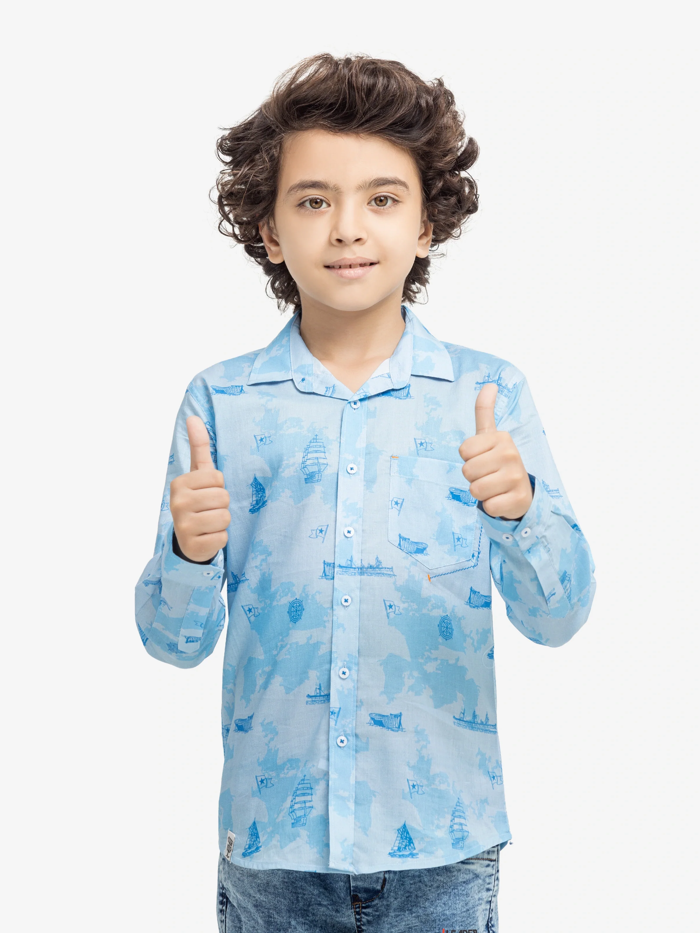 Printed Shirt - EBTS5-27627