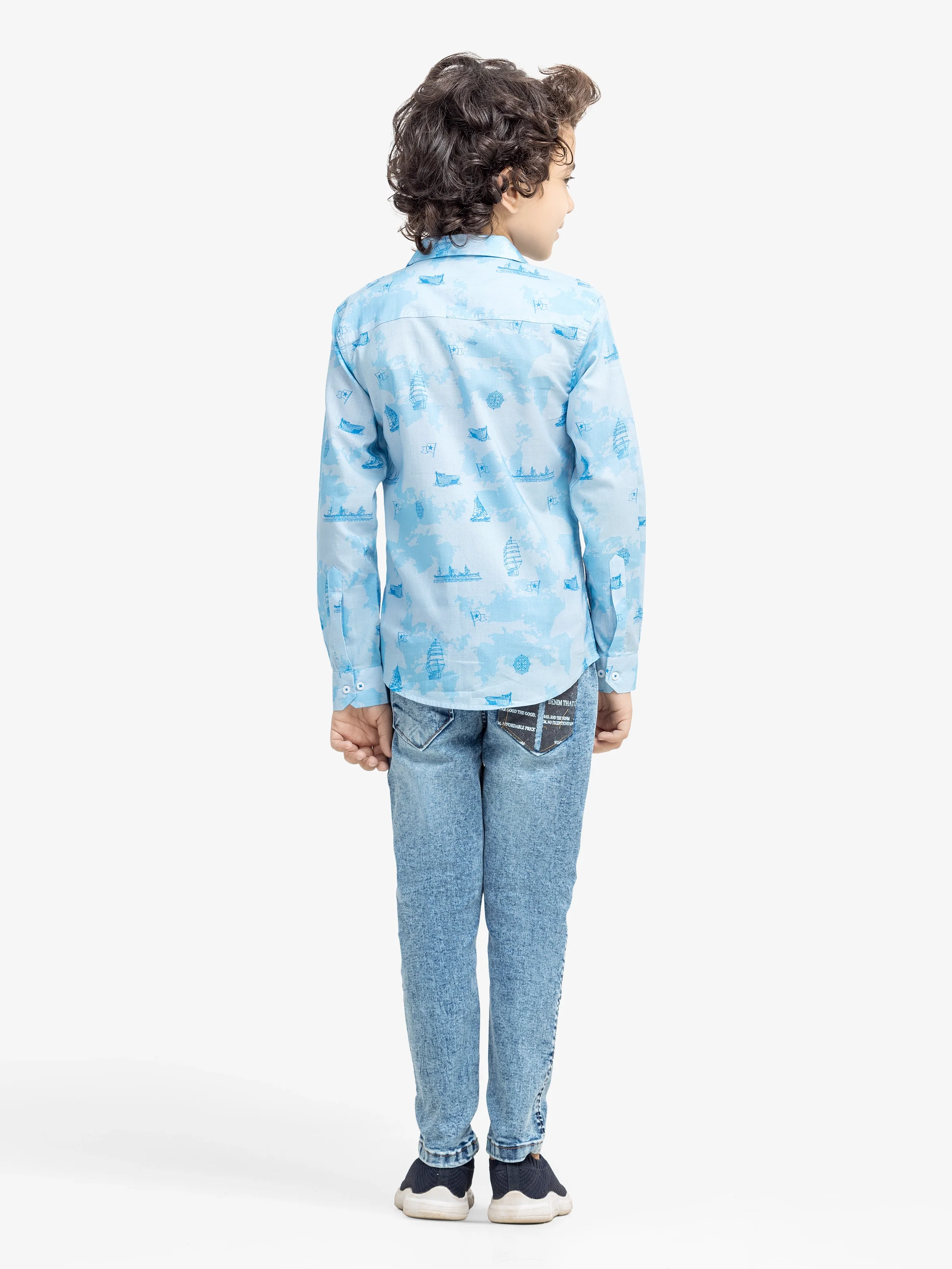 Printed Shirt - EBTS5-27627 - Image 5