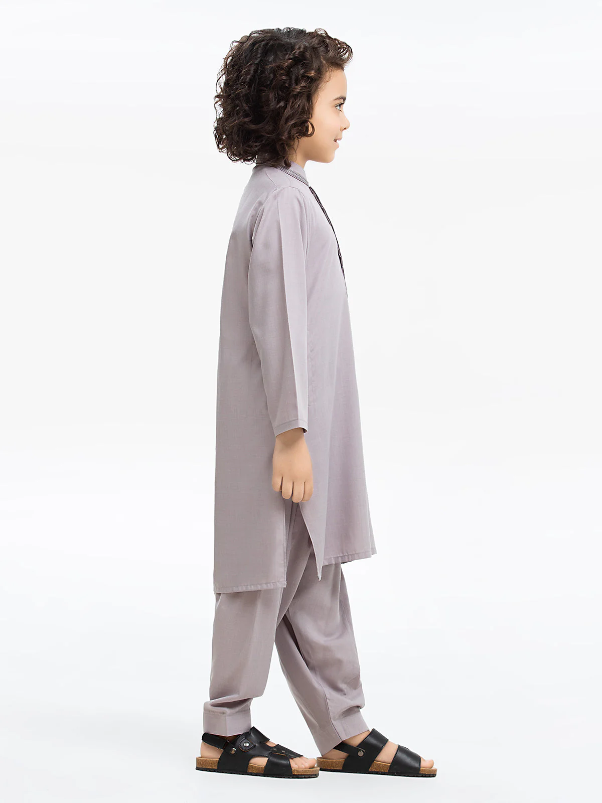 Embroidered Blended Shalwar Kameez - EBTKS24-3942 - Image 3
