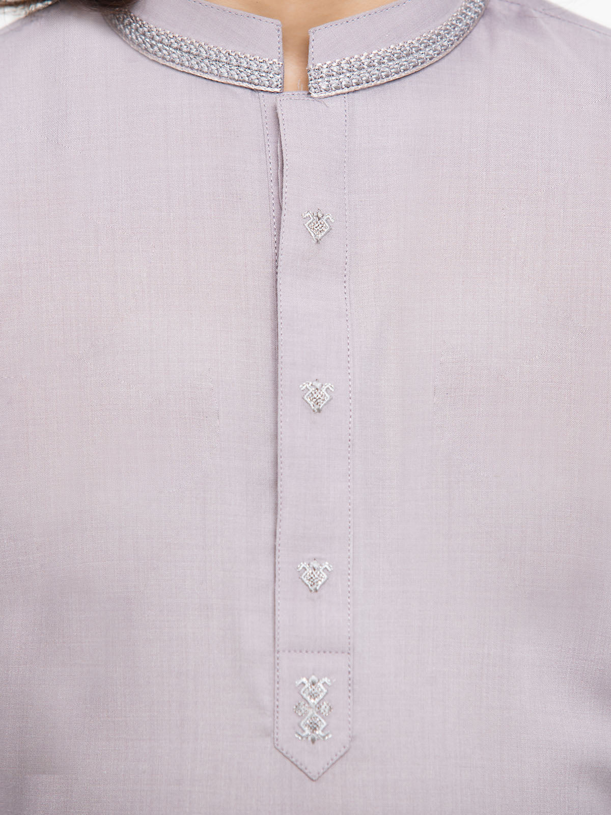 Embroidered Blended Shalwar Kameez - EBTKS24-3942 - Image 4