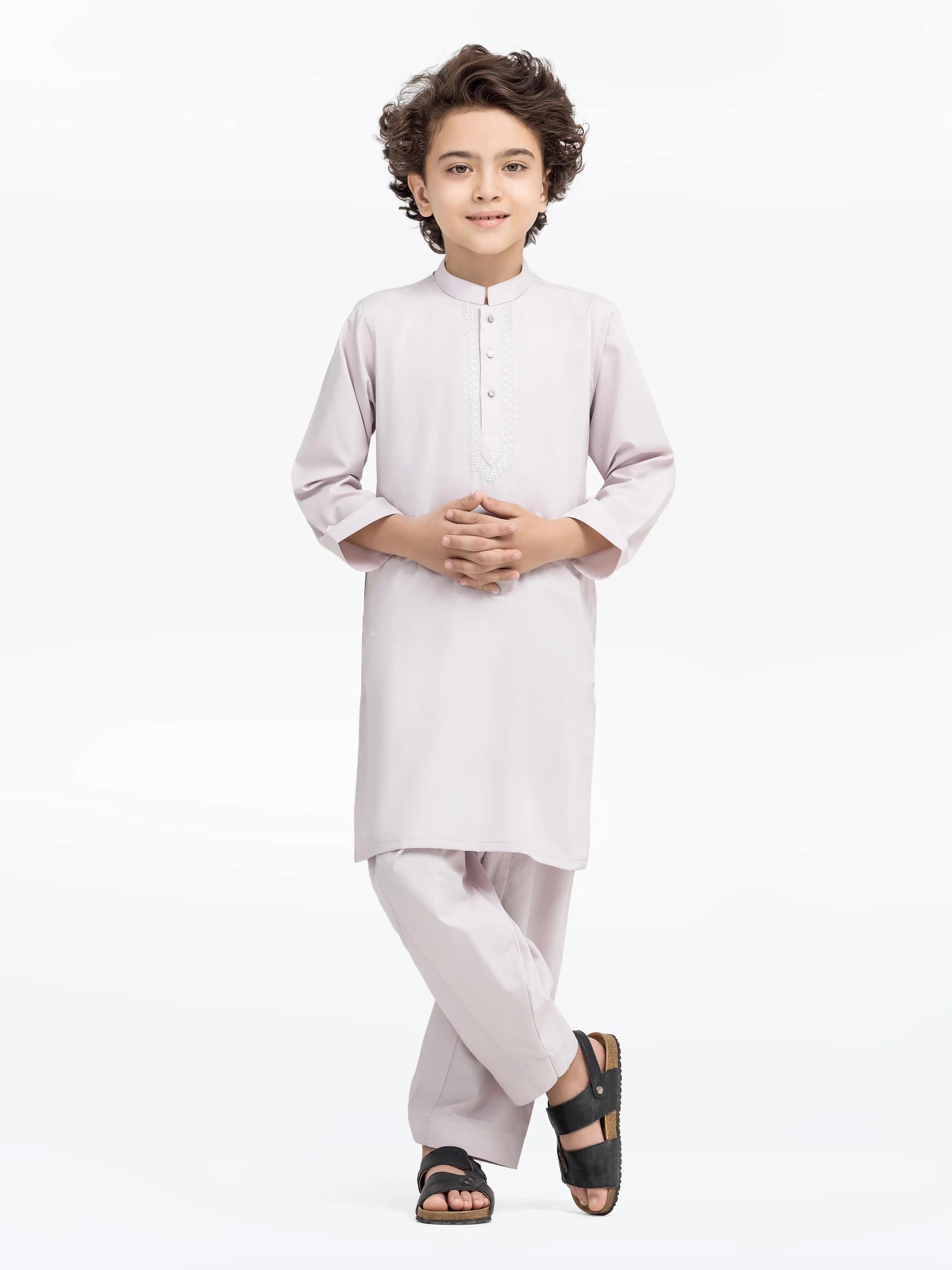 Embroidered Blended Shalwar Kameez - EBTKS5-4015