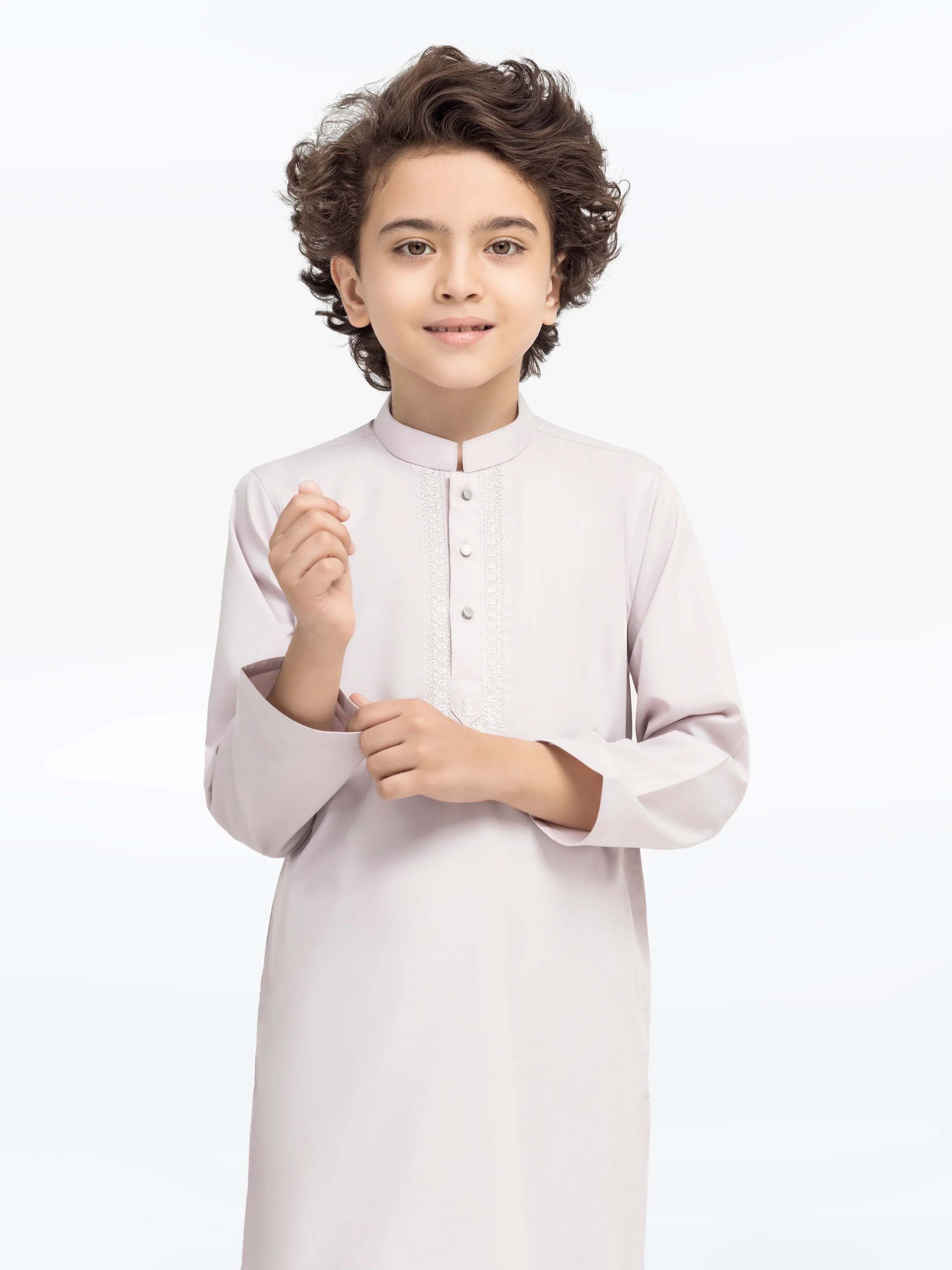 Embroidered Blended Shalwar Kameez - EBTKS5-4015 - Image 2