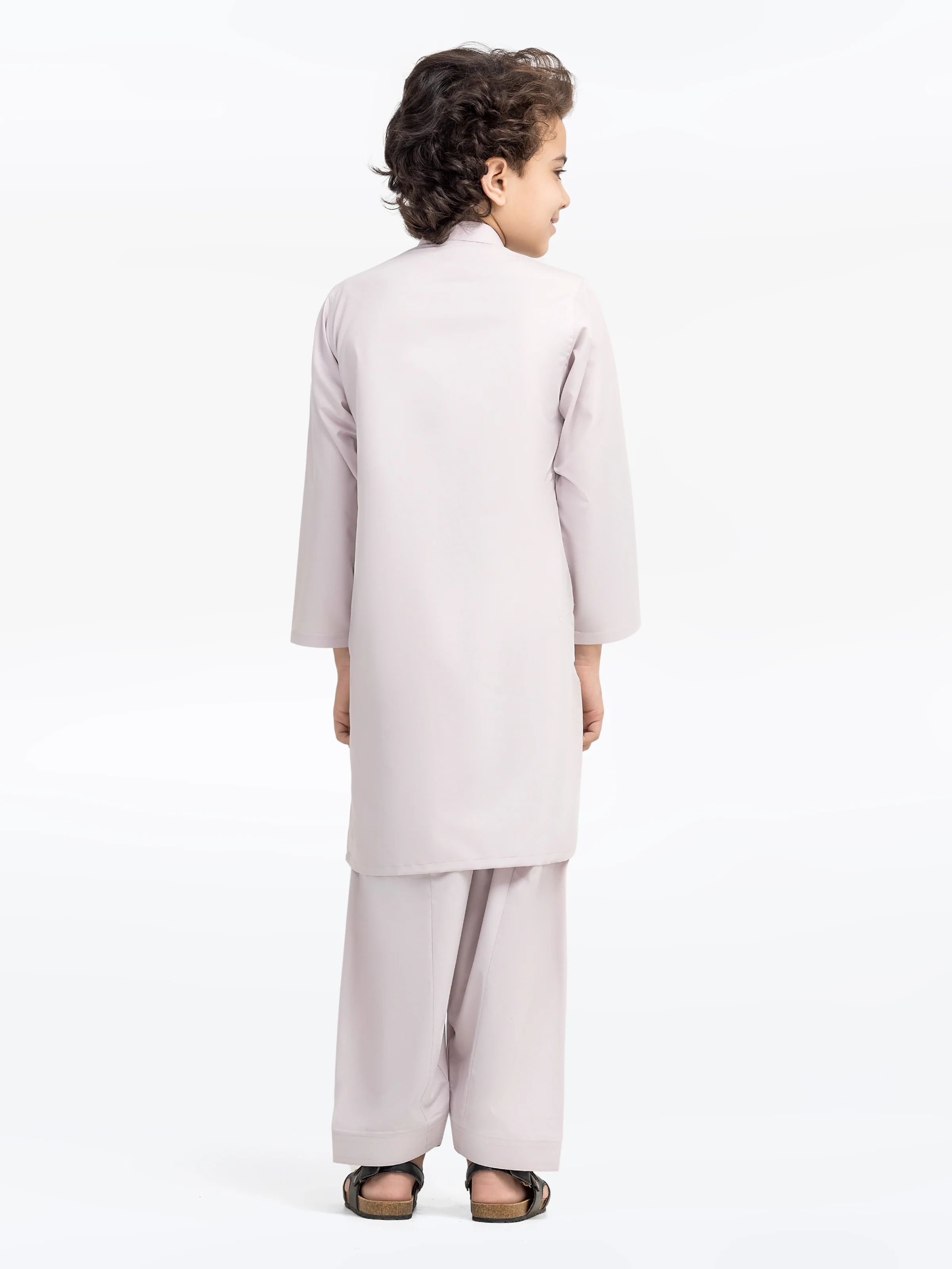 Embroidered Blended Shalwar Kameez - EBTKS5-4015 - Image 4