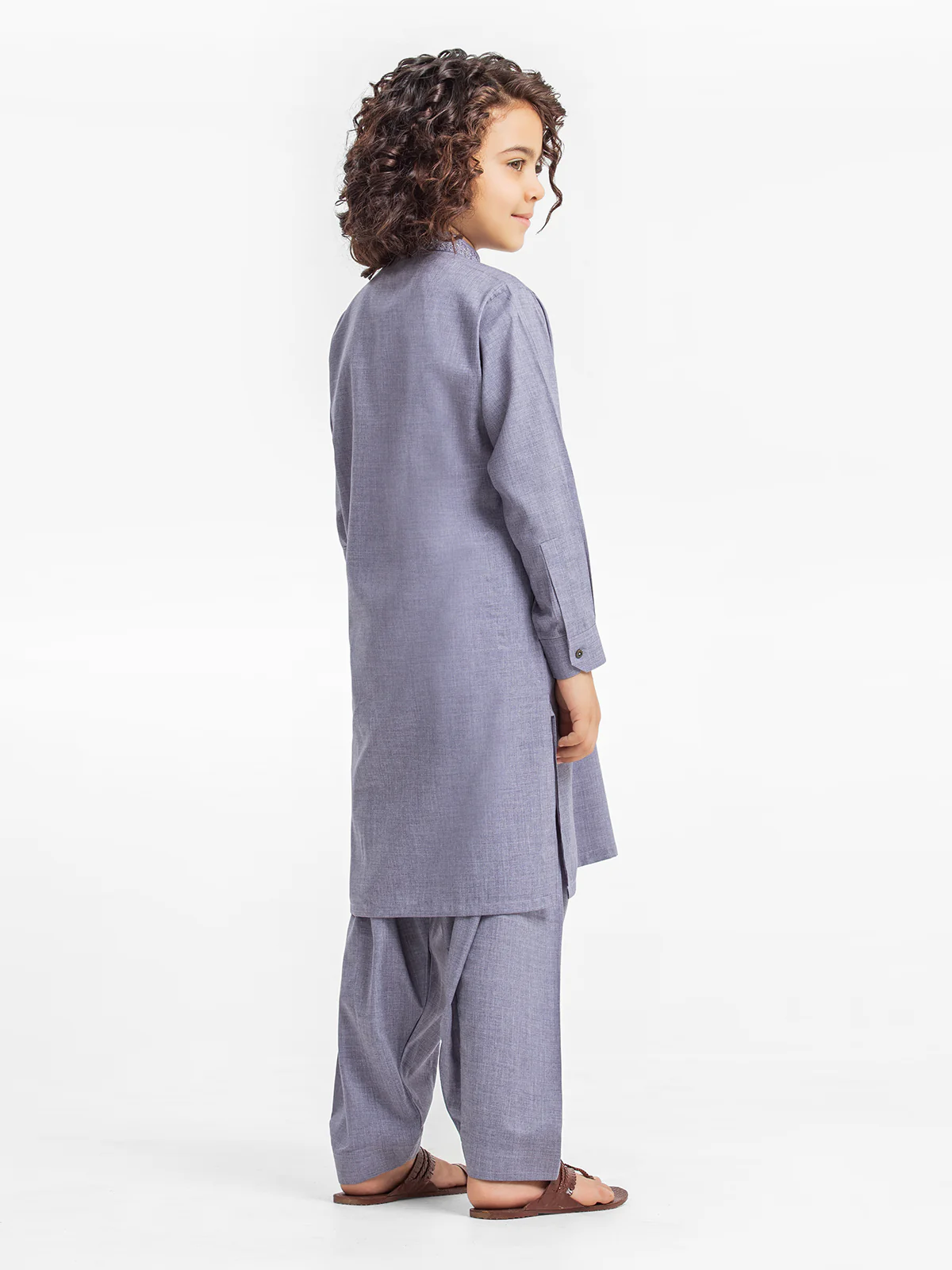 Embroidered Blended Shalwar Kameez - EBTKS24-3915 - Image 5
