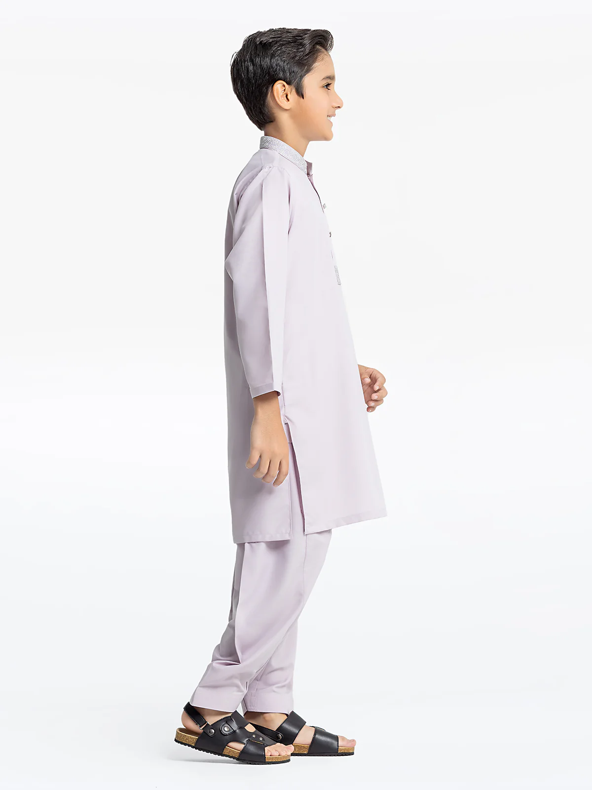 Embroidered Blended Shalwar Kameez - EBTKS24-3956 - Image 4