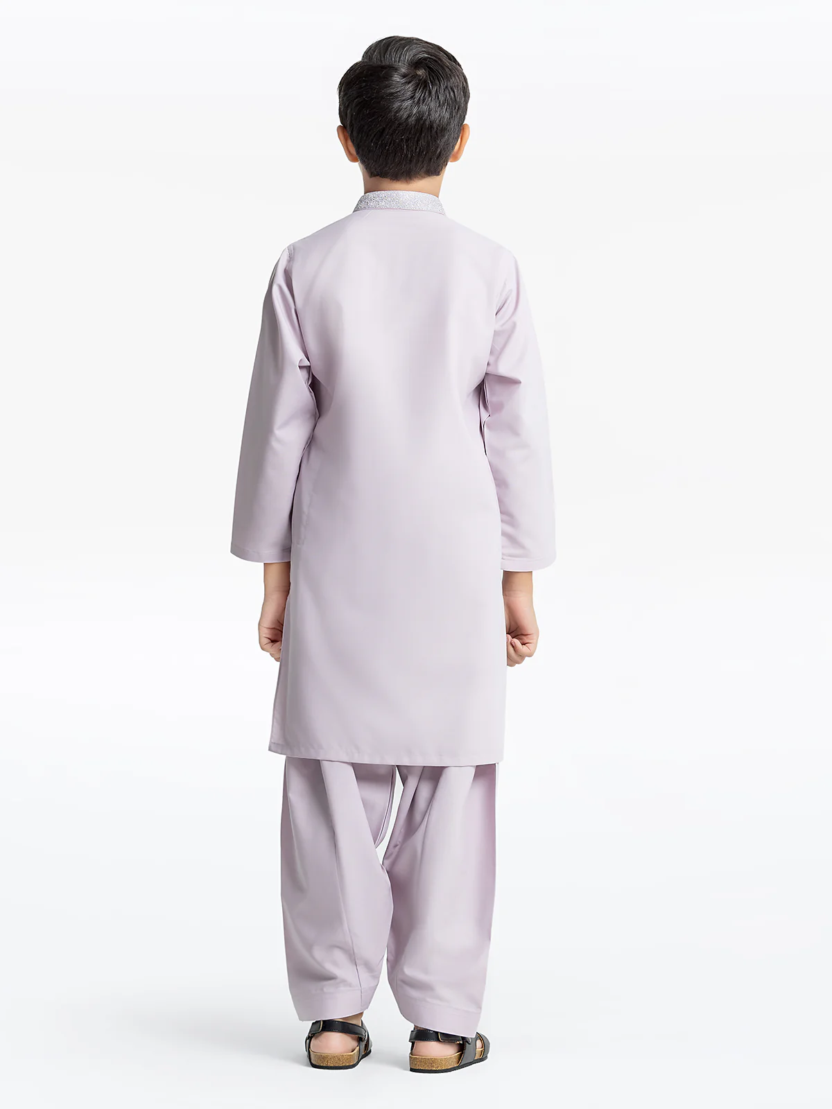 Embroidered Blended Shalwar Kameez - EBTKS24-3956 - Image 5