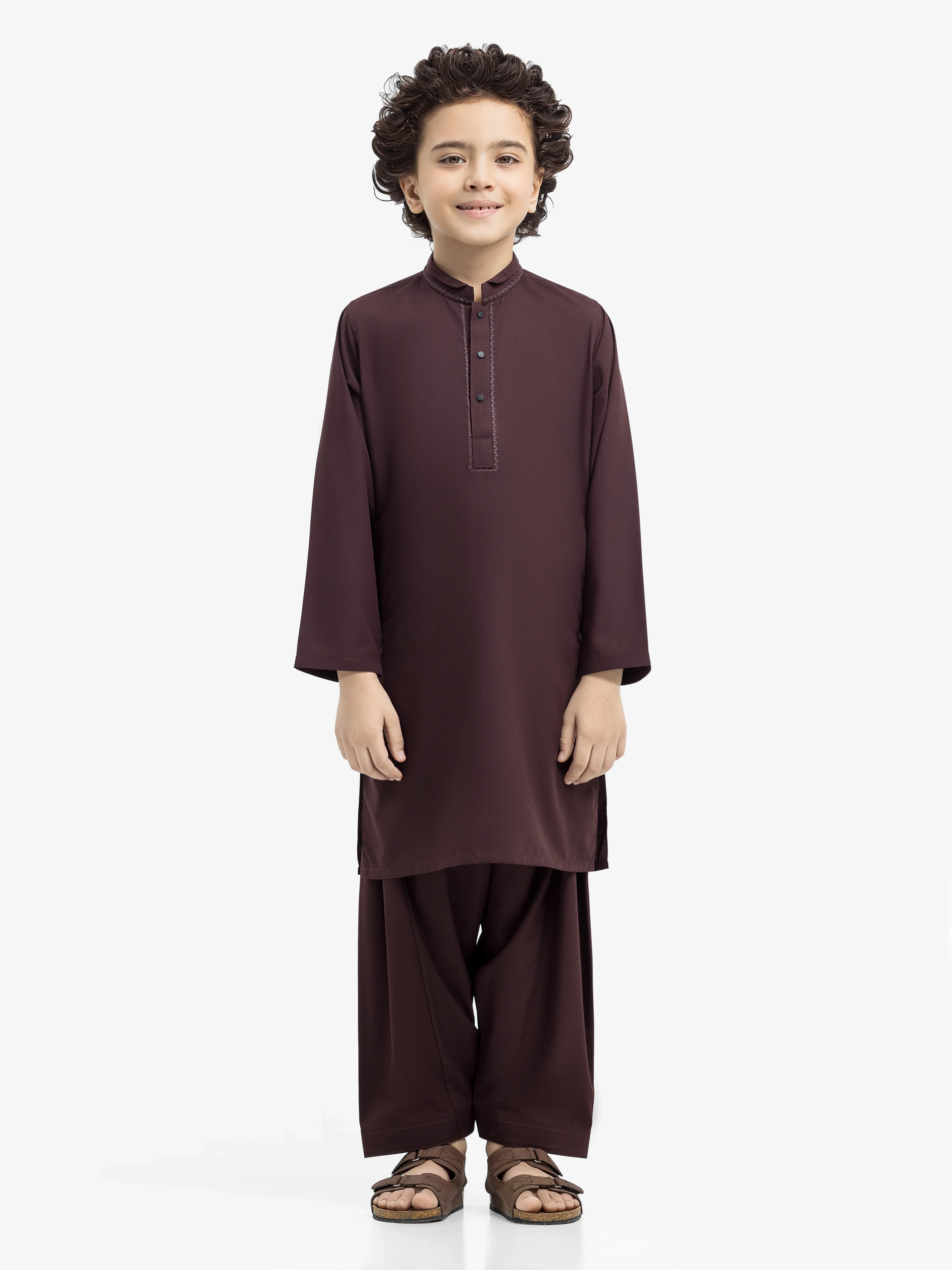 Embroidered Blended Shalwar Kameez - EBTKS24-3975